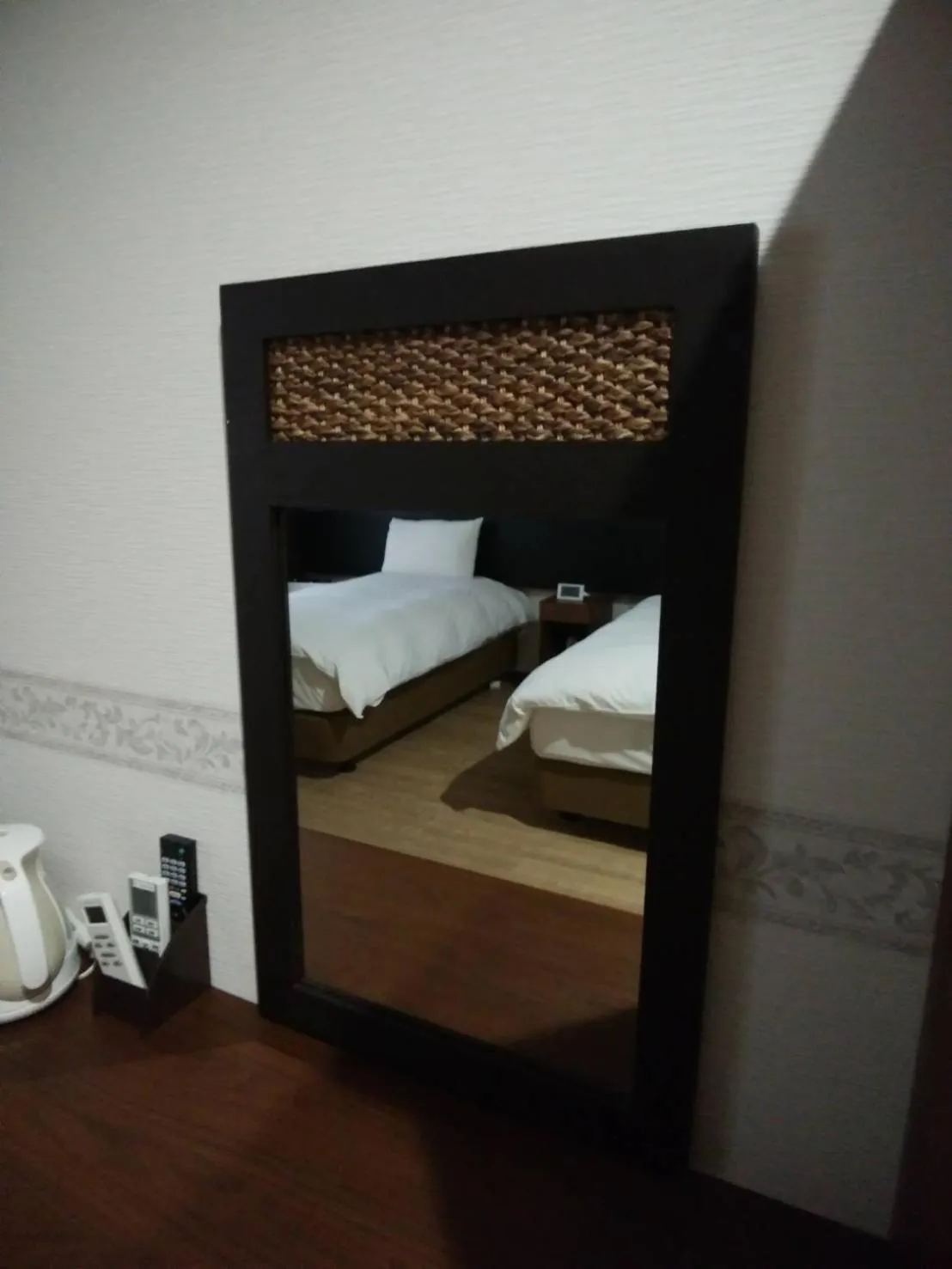 Decorative detail, Bed in Seaside Hotel The Beach