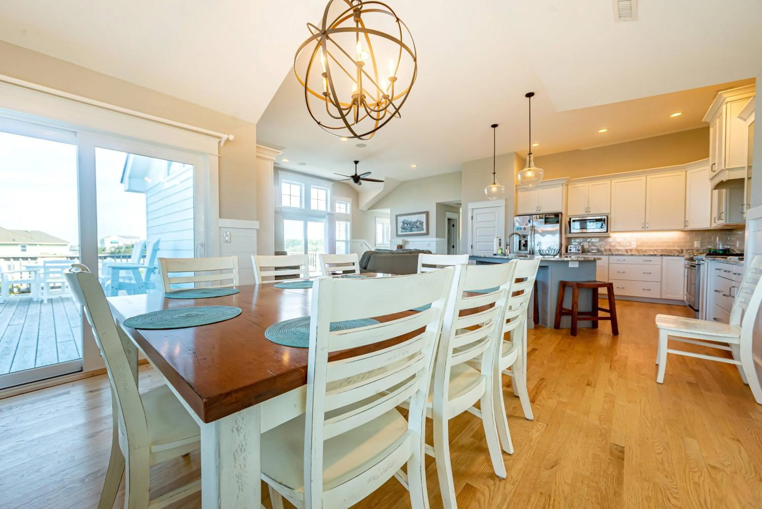 Sea Fever - Duck, Saltaire, 130 Yds to Beach, Ocean View, Pool, Hot Tub, Tiki Bar, Flex Stays