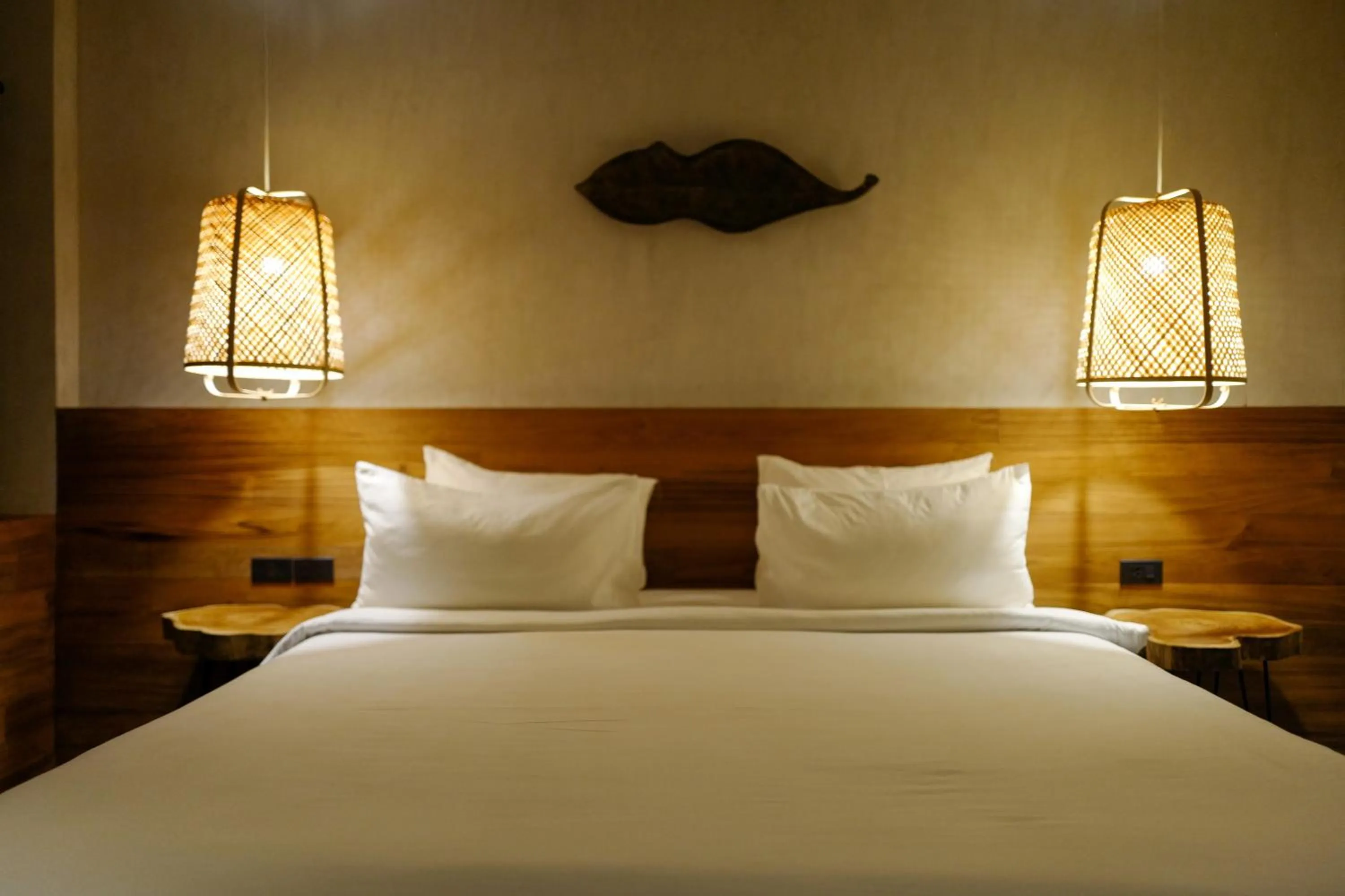 Bed in Nature Beach Resort