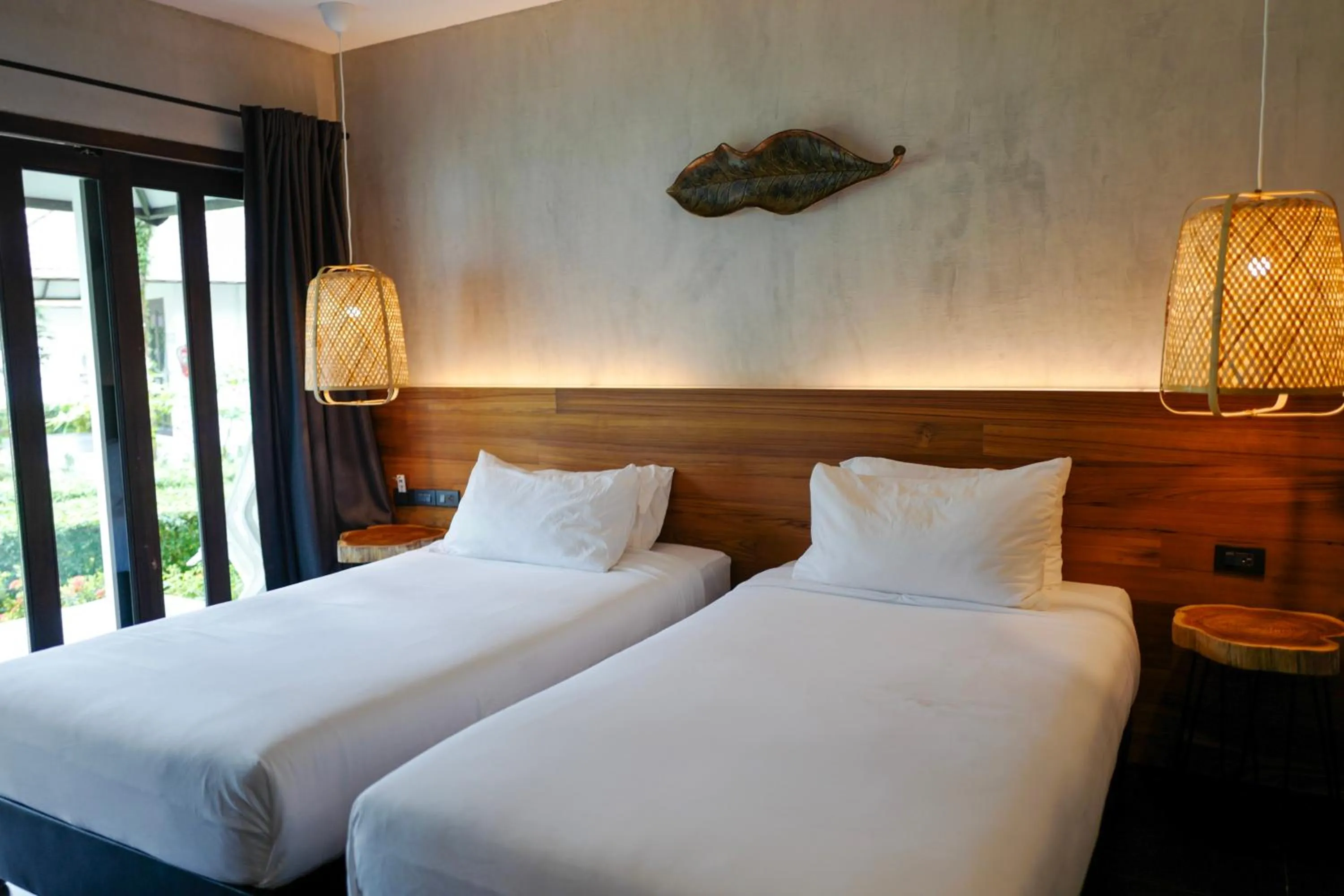 Bed in Nature Beach Resort