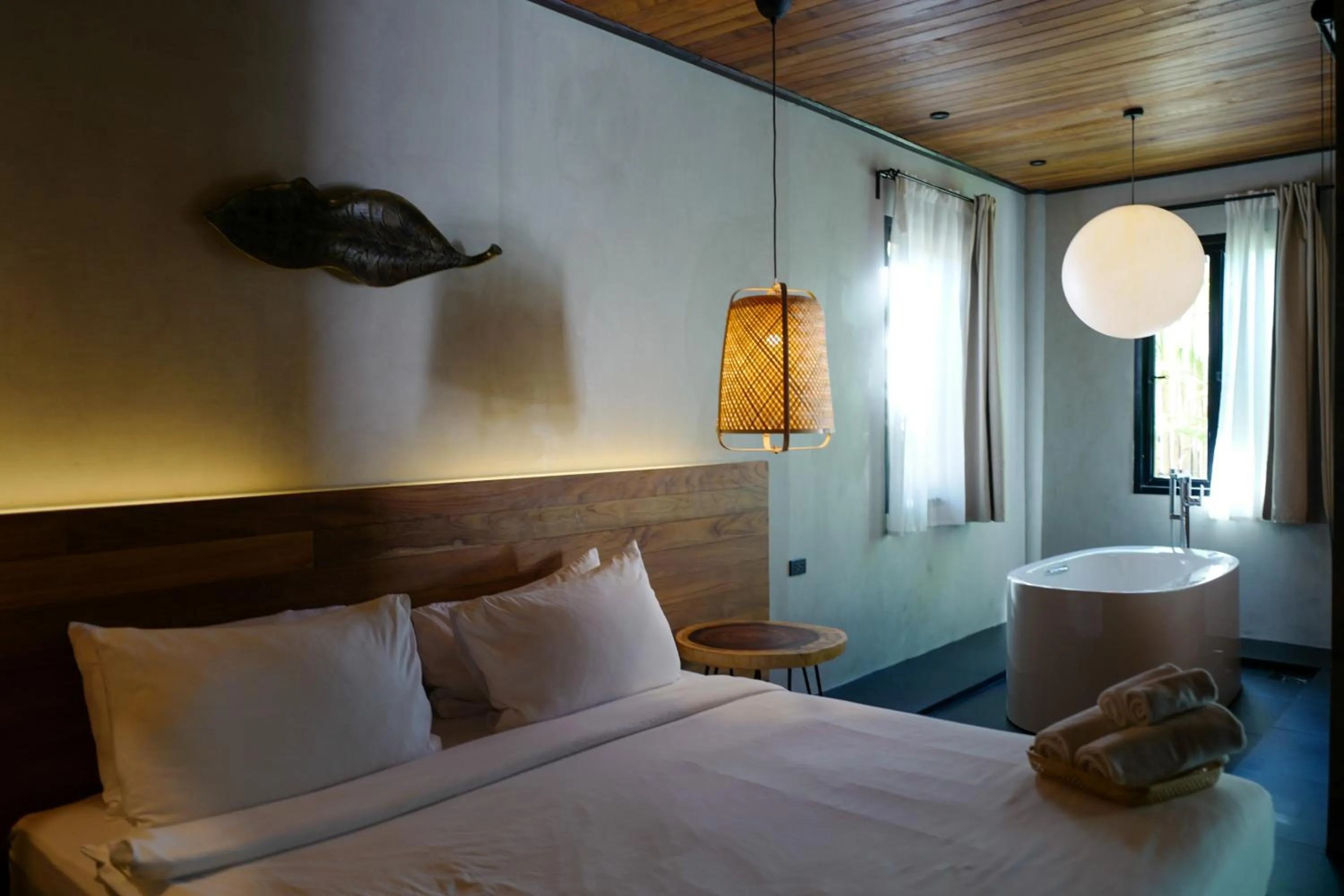 Bed in Nature Beach Resort