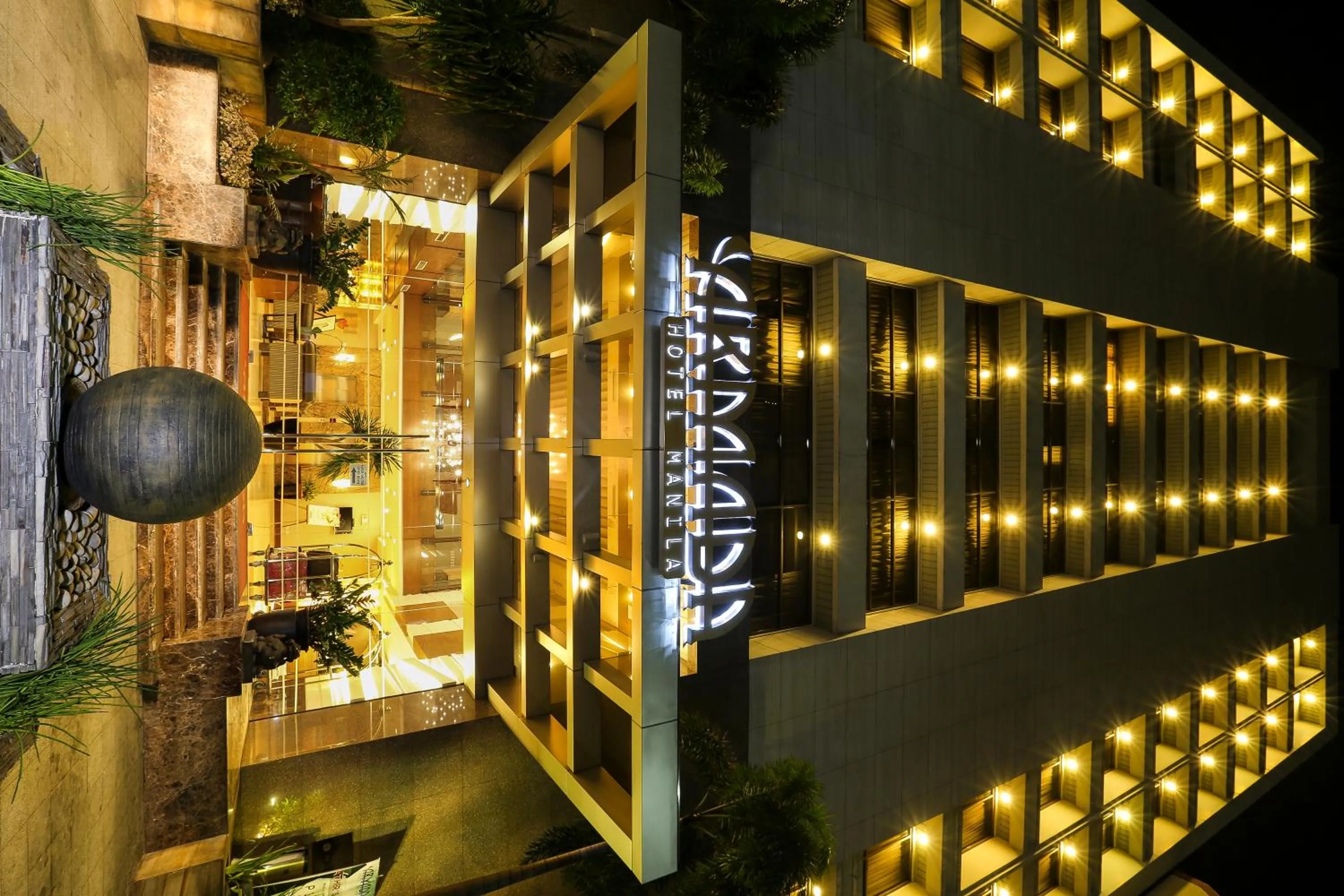 Facade/entrance in Armada Hotel Manila