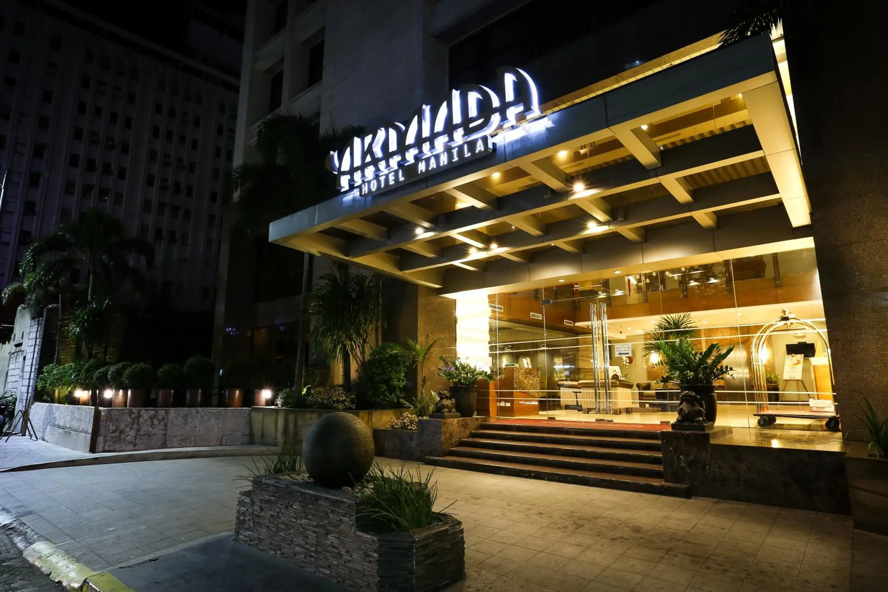 Facade/entrance in Armada Hotel Manila Facade/entrance in Armada Hotel Manila