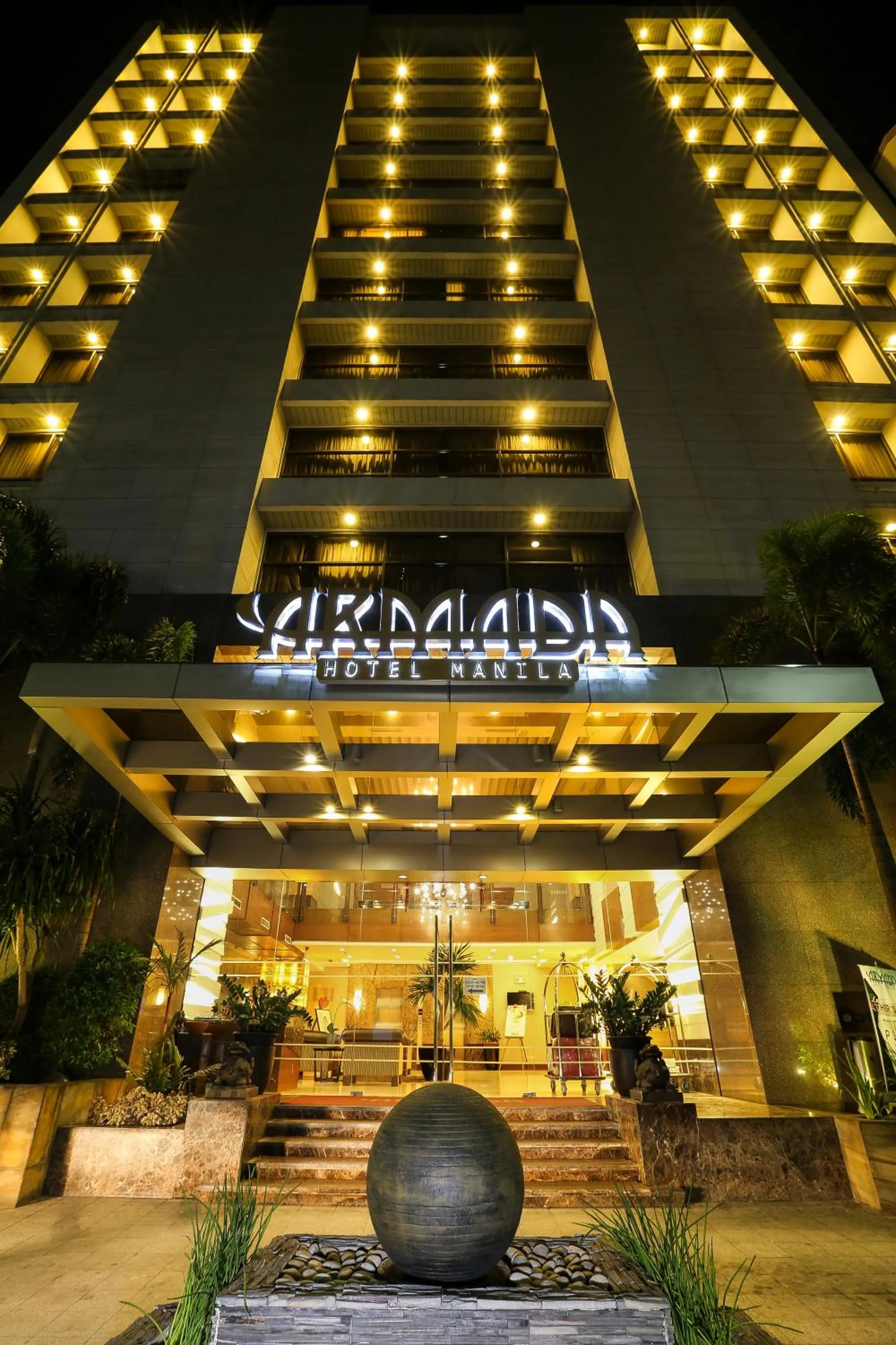 Facade/entrance in Armada Hotel Manila