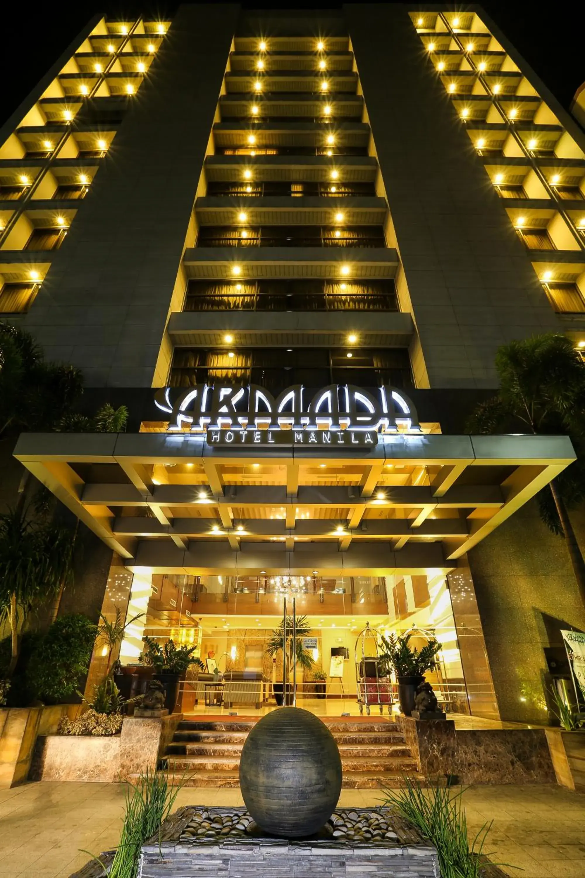 Facade/entrance in Armada Hotel Manila Facade/entrance in Armada Hotel Manila