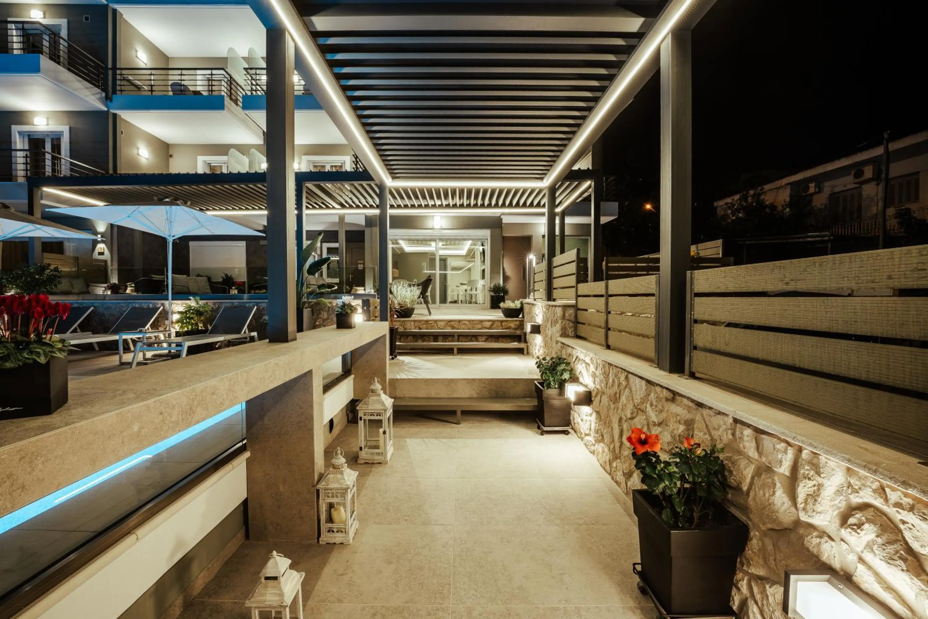 Patio in Andrew's Luxury Residence