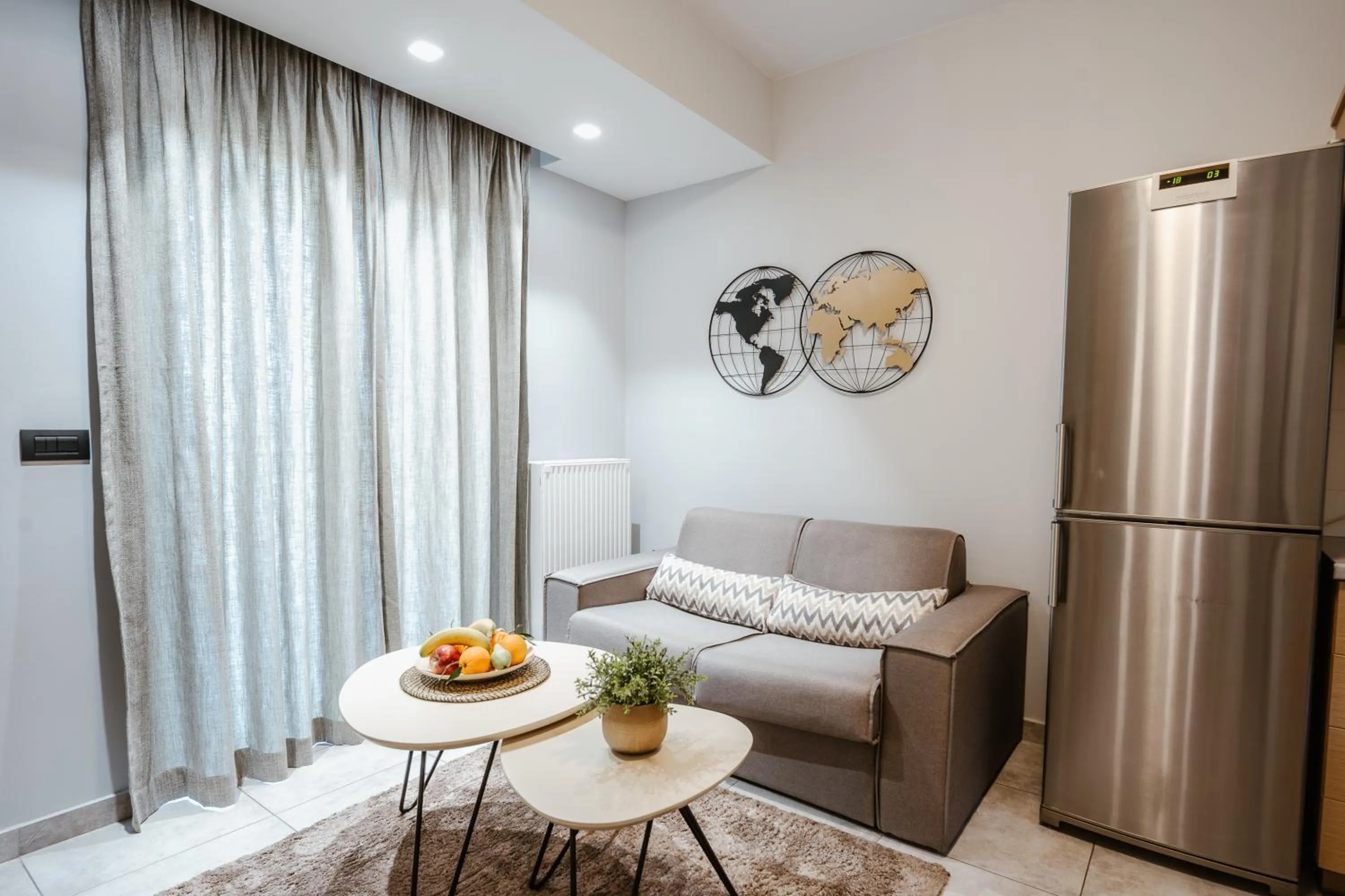 Seating area in Andrew's Luxury Residence