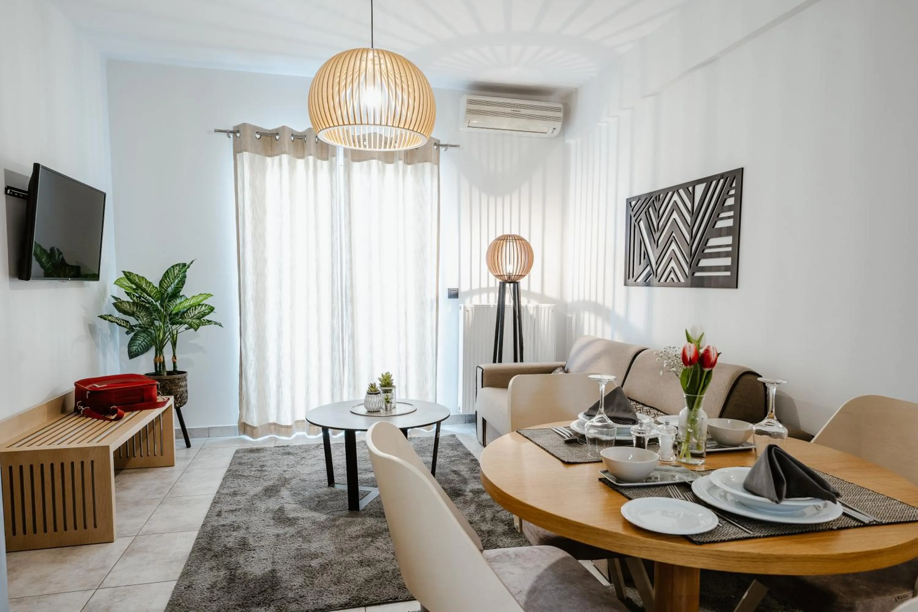 Dining area in Andrew's Luxury Residence