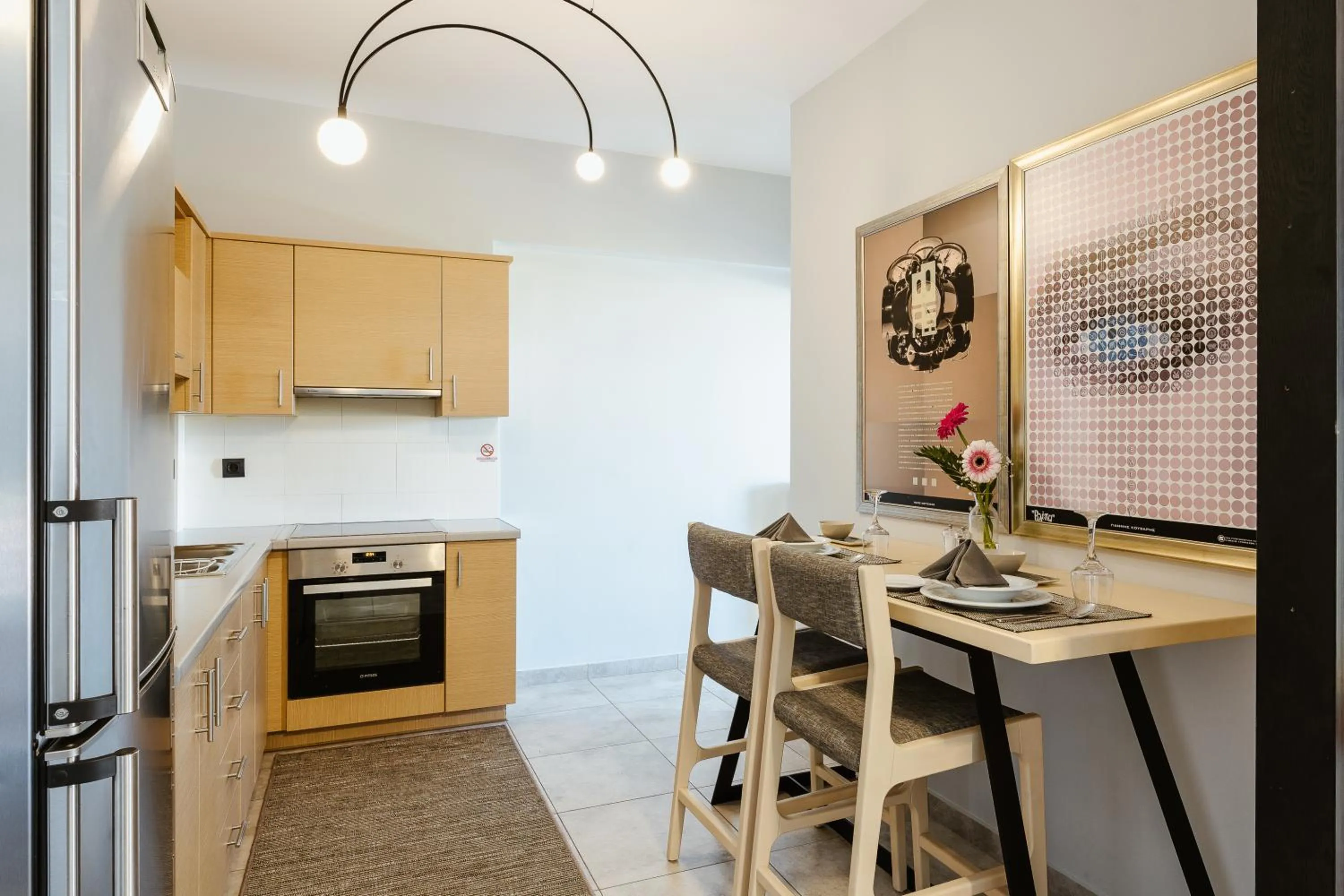 Kitchen or kitchenette in Andrew's Luxury Residence