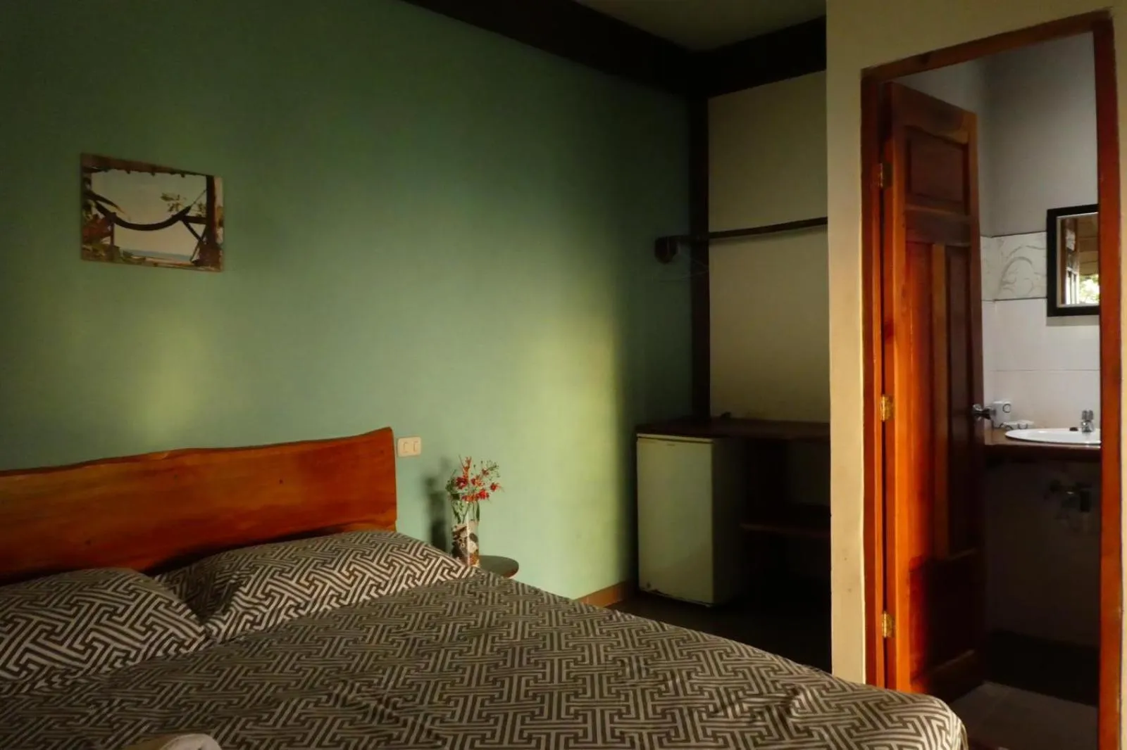 Bed in Hotel Kambutaleko