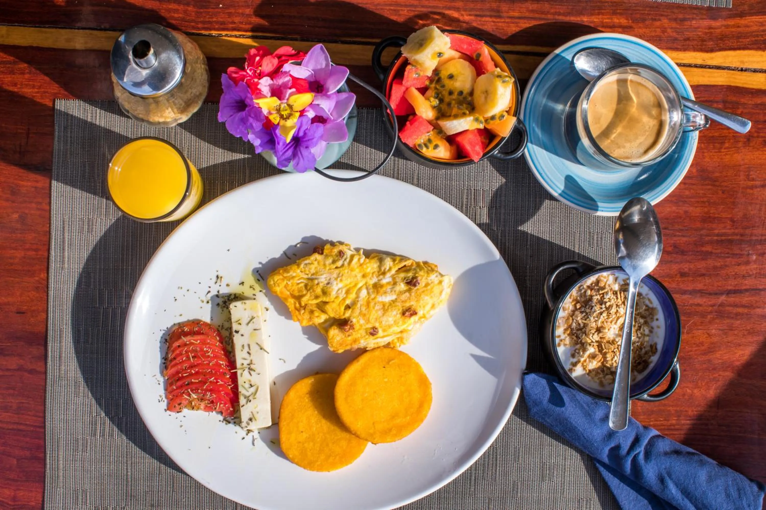 Food close-up in Hotel Kambutaleko