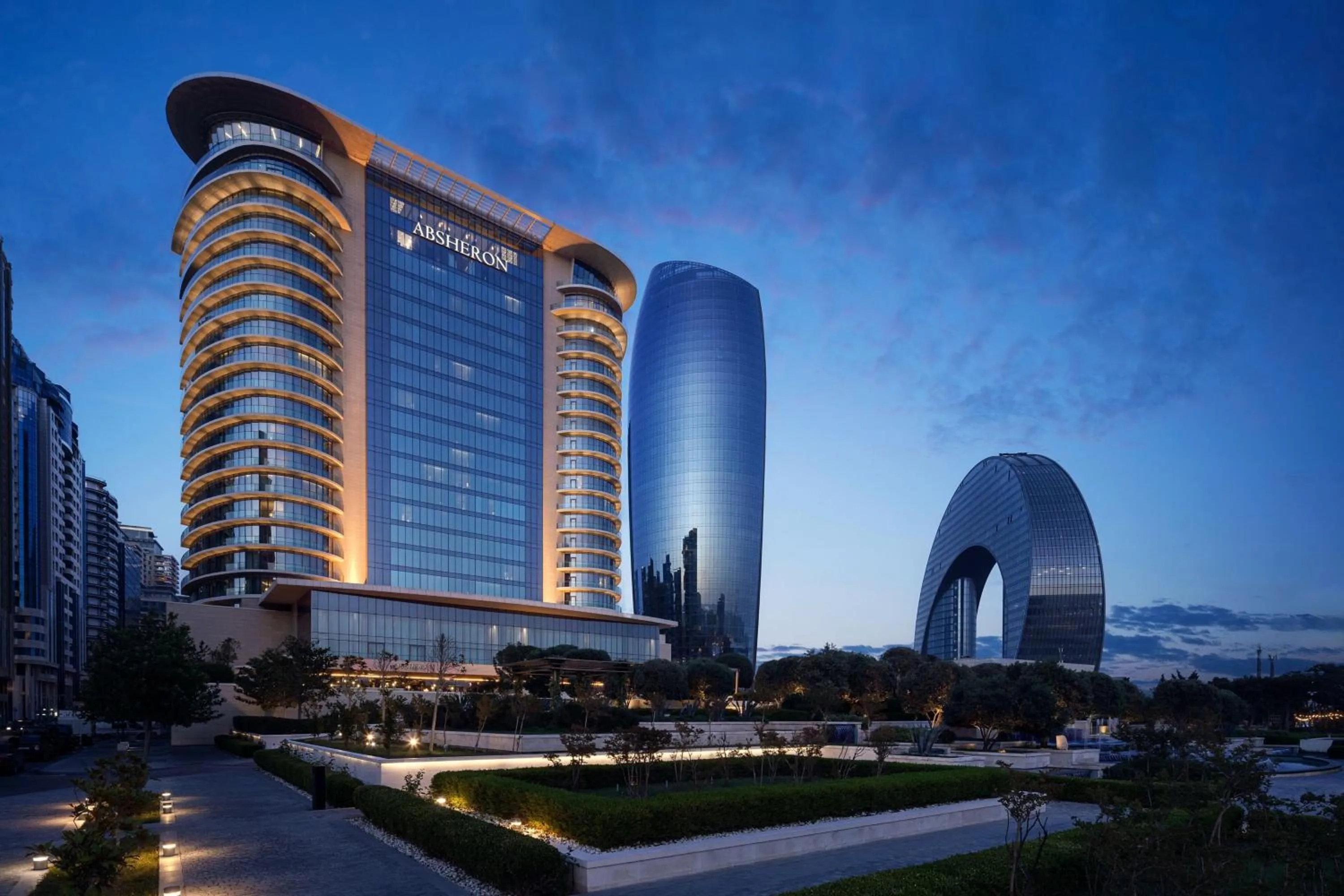 Property building in JW Marriott Absheron Baku Hotel