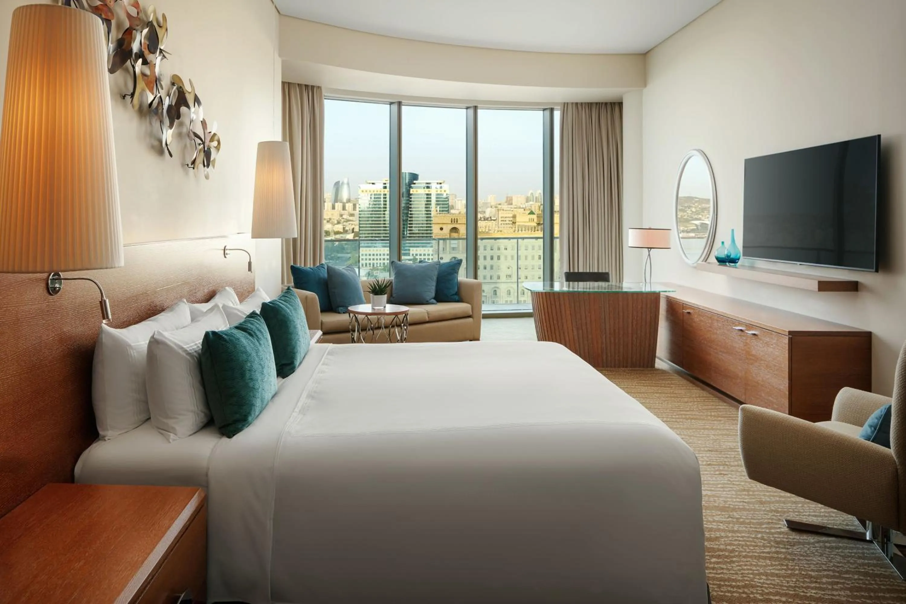 Photo of the whole room, Bed in JW Marriott Absheron Baku Hotel