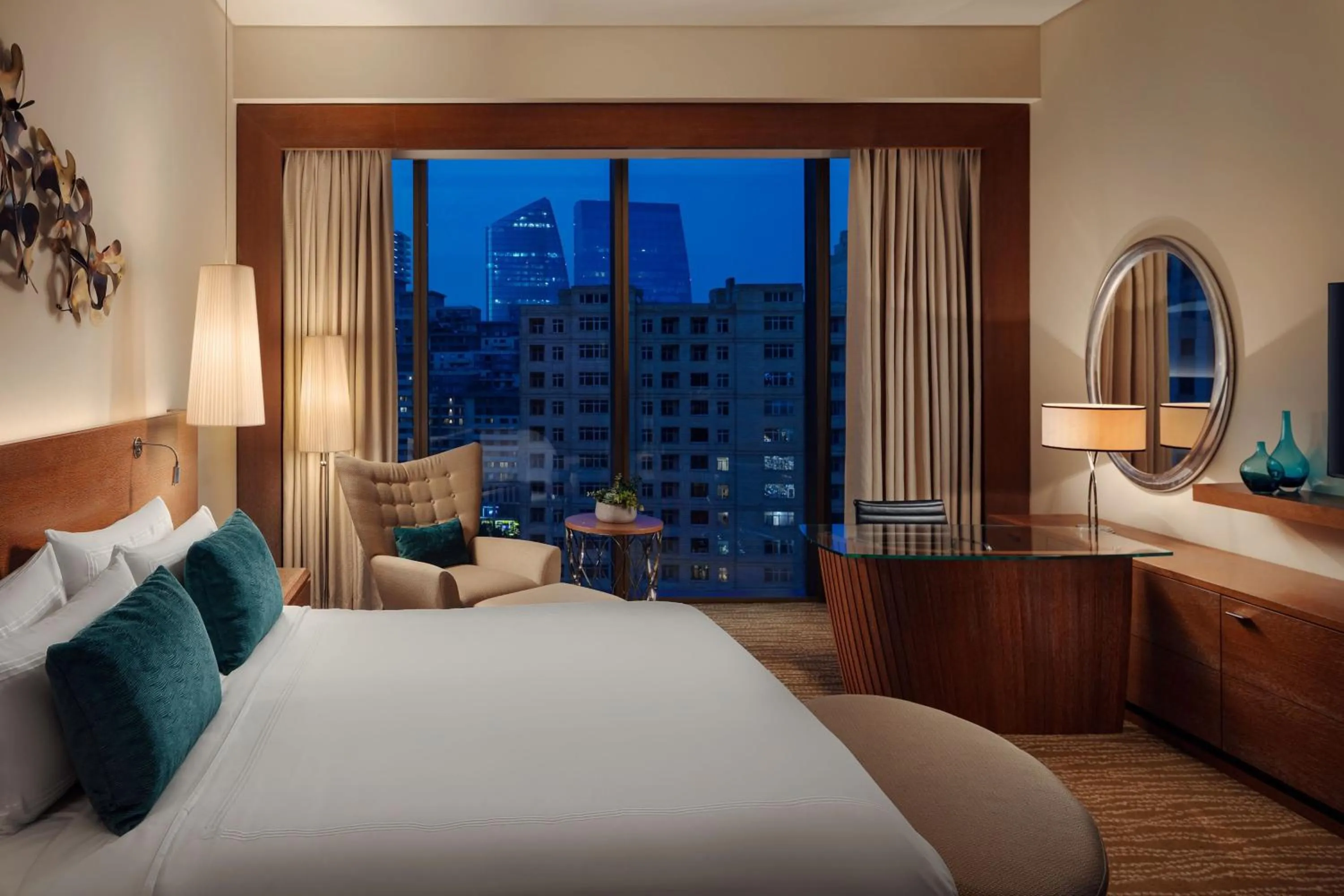 Photo of the whole room, Bed in JW Marriott Absheron Baku Hotel