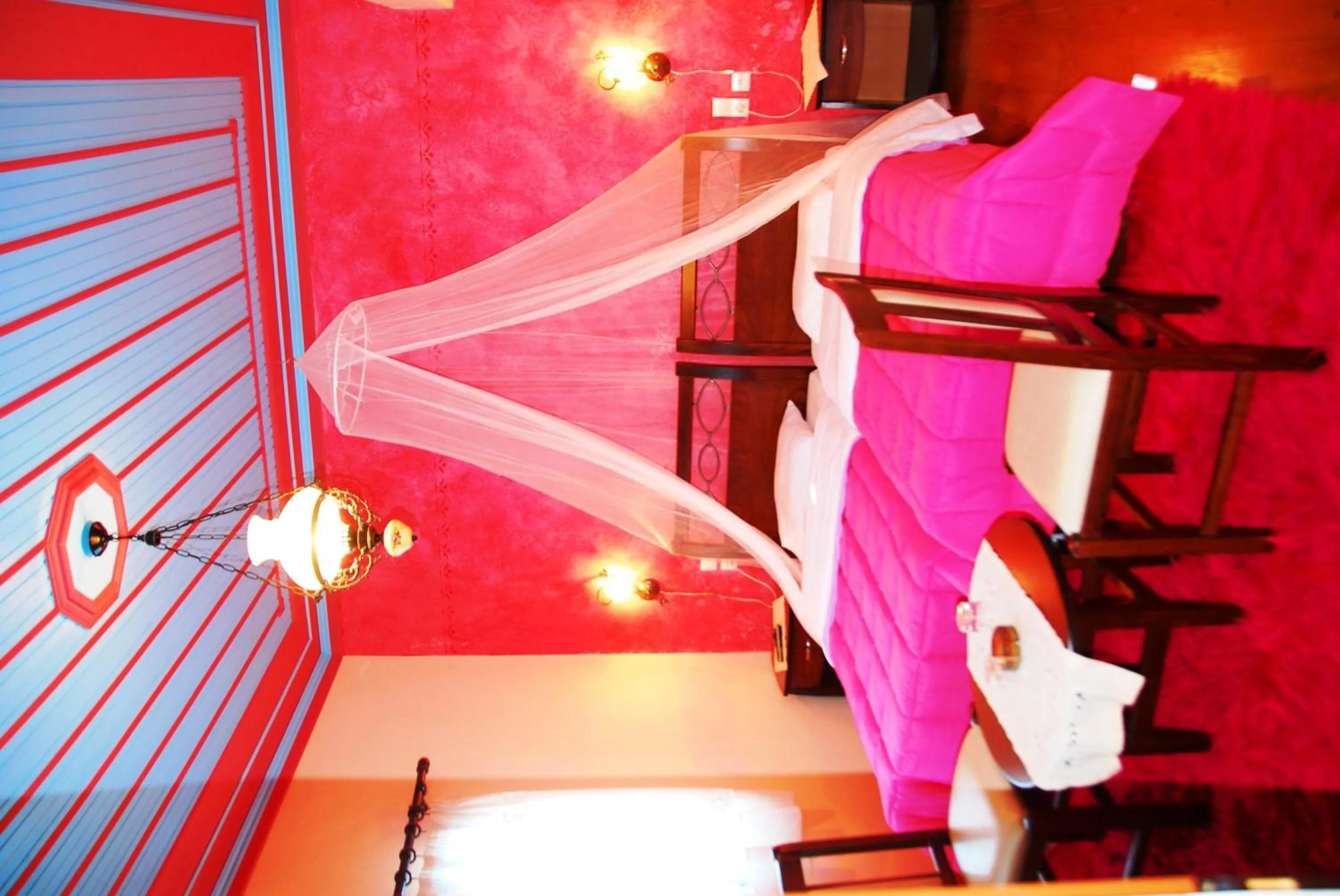 Bed in Hotel Ladias