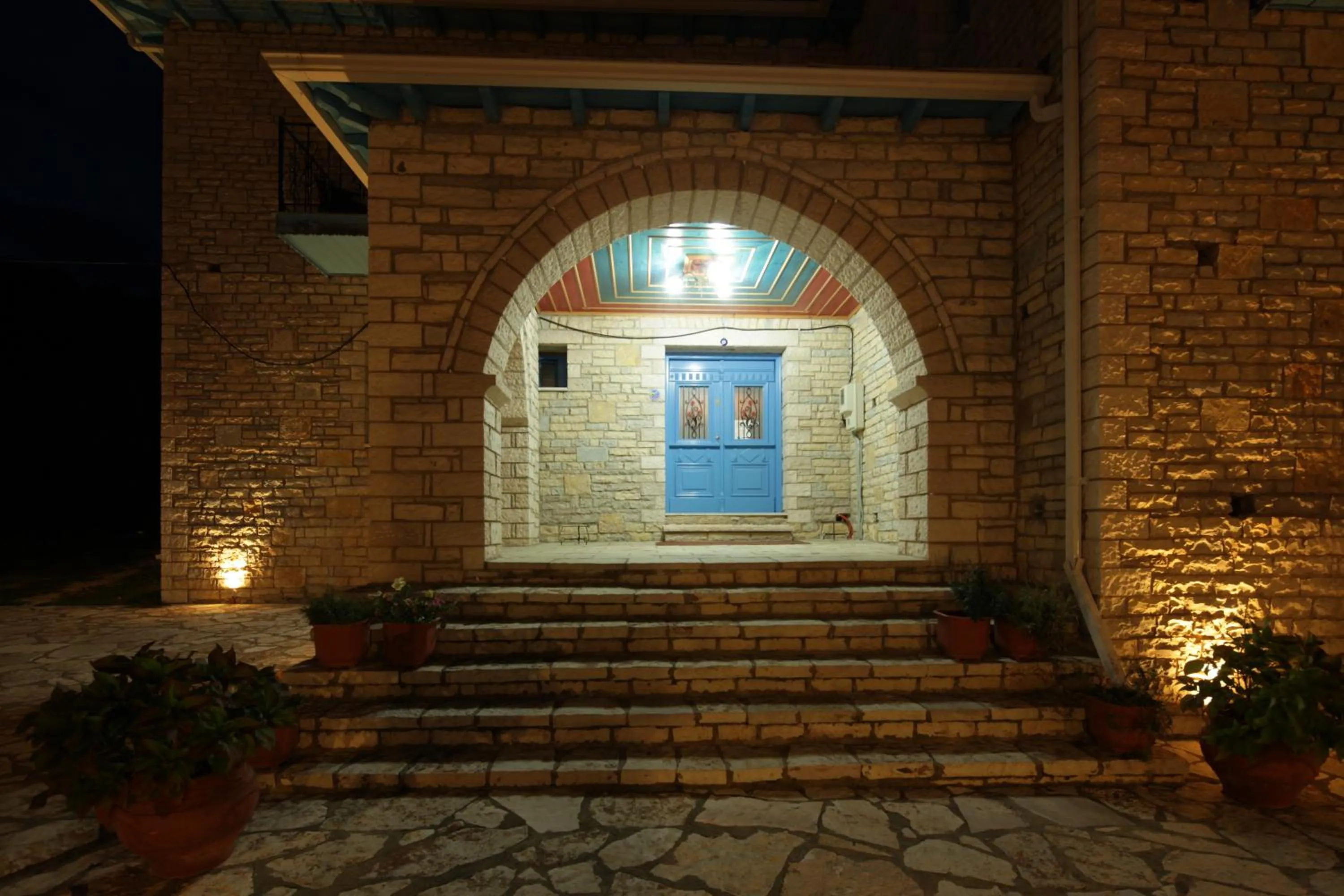 Facade/entrance in Hotel Ladias