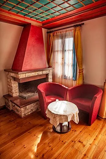 Decorative detail in Hotel Ladias