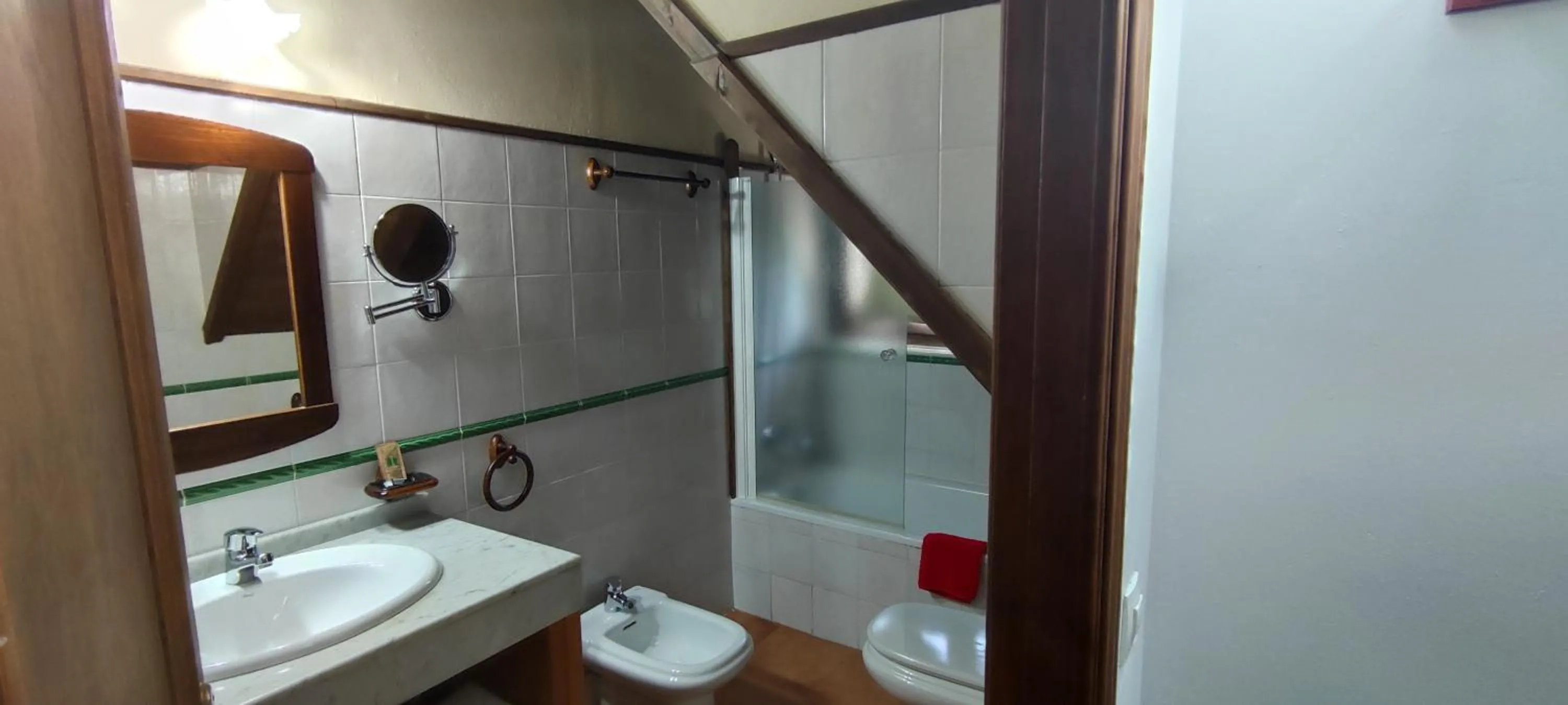 Bathroom in Hotelet de Betlan