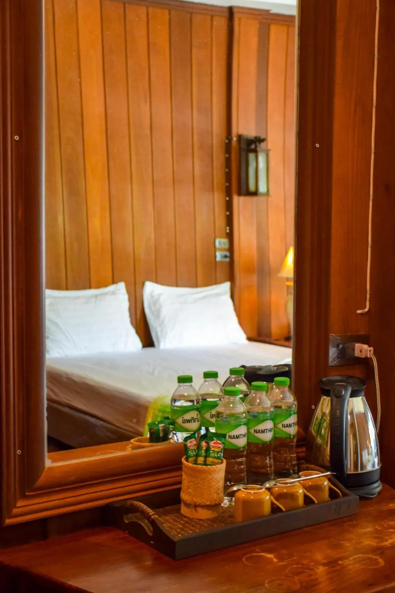 Bed in The Mangrove Hideaway Kohchang Bed in The Mangrove Hideaway Kohchang