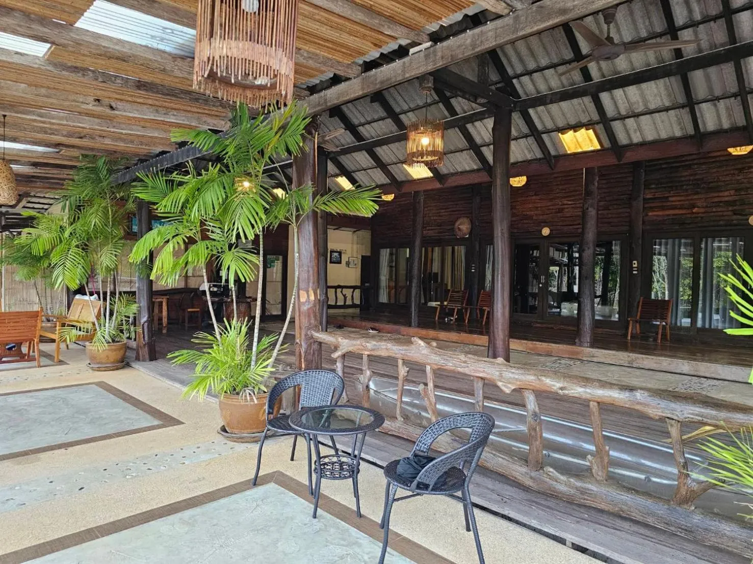 Patio in The Mangrove Hideaway Kohchang