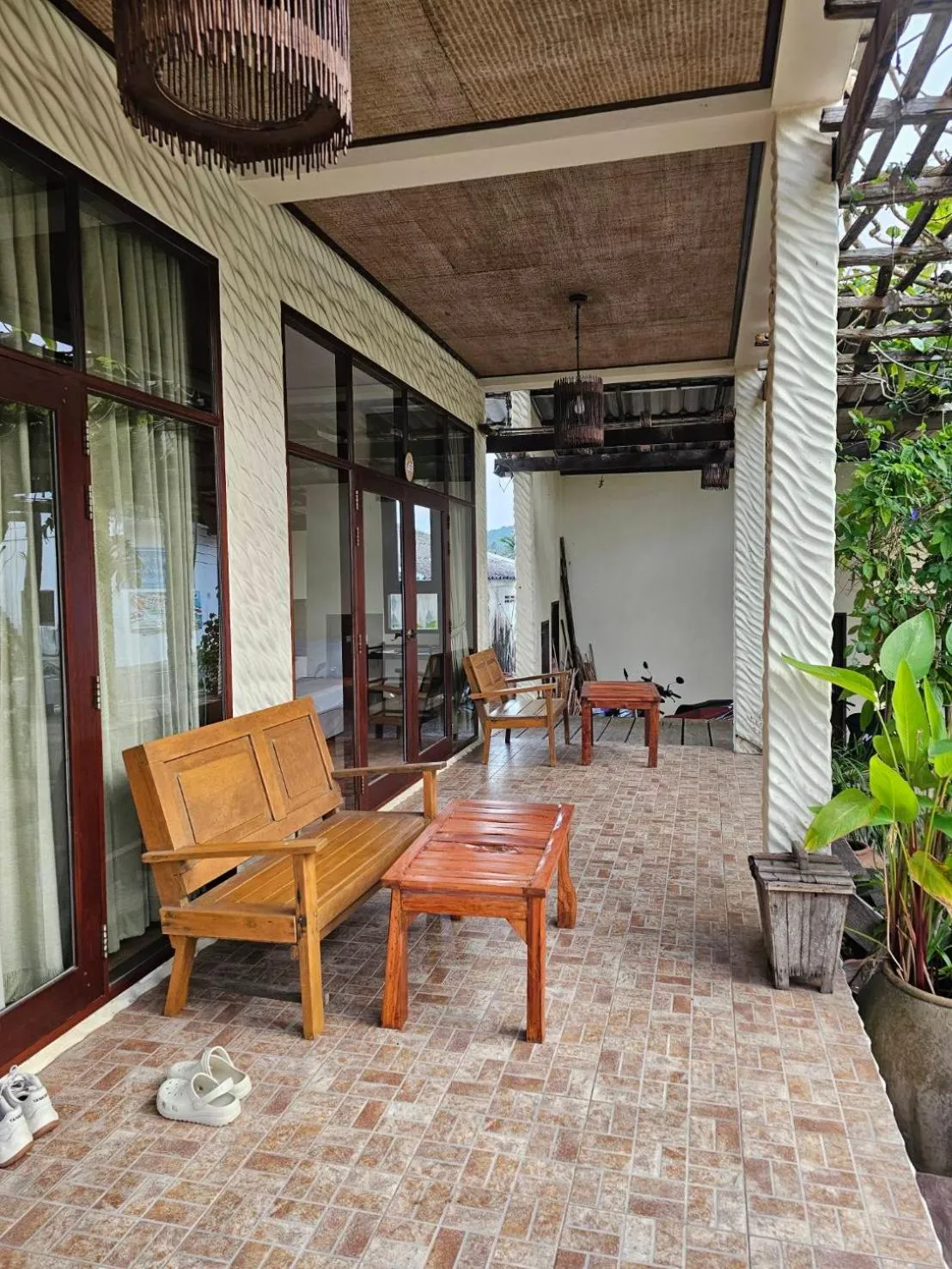 Balcony/Terrace in The Mangrove Hideaway Kohchang