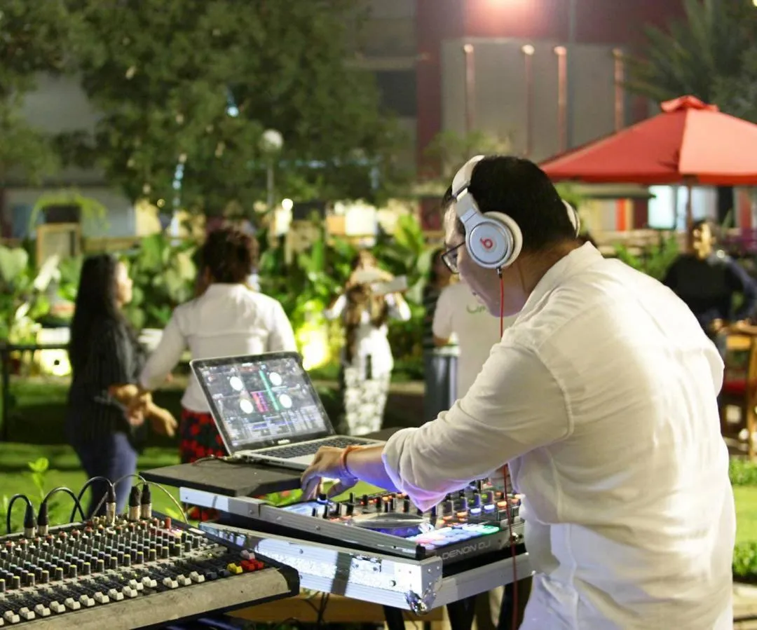 Evening entertainment in Metland Hotel Bekasi