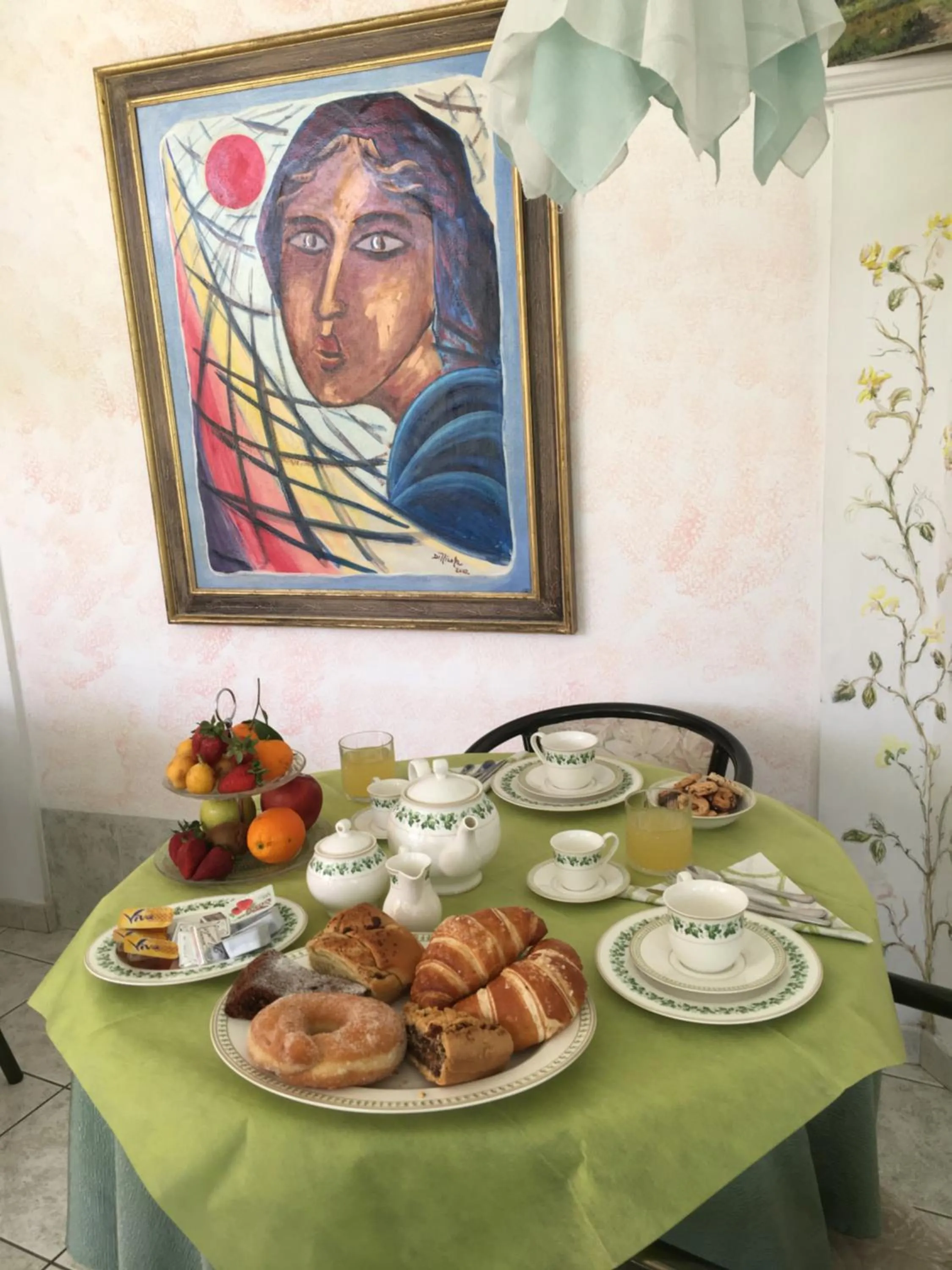 Food close-up in hotel la rondinella