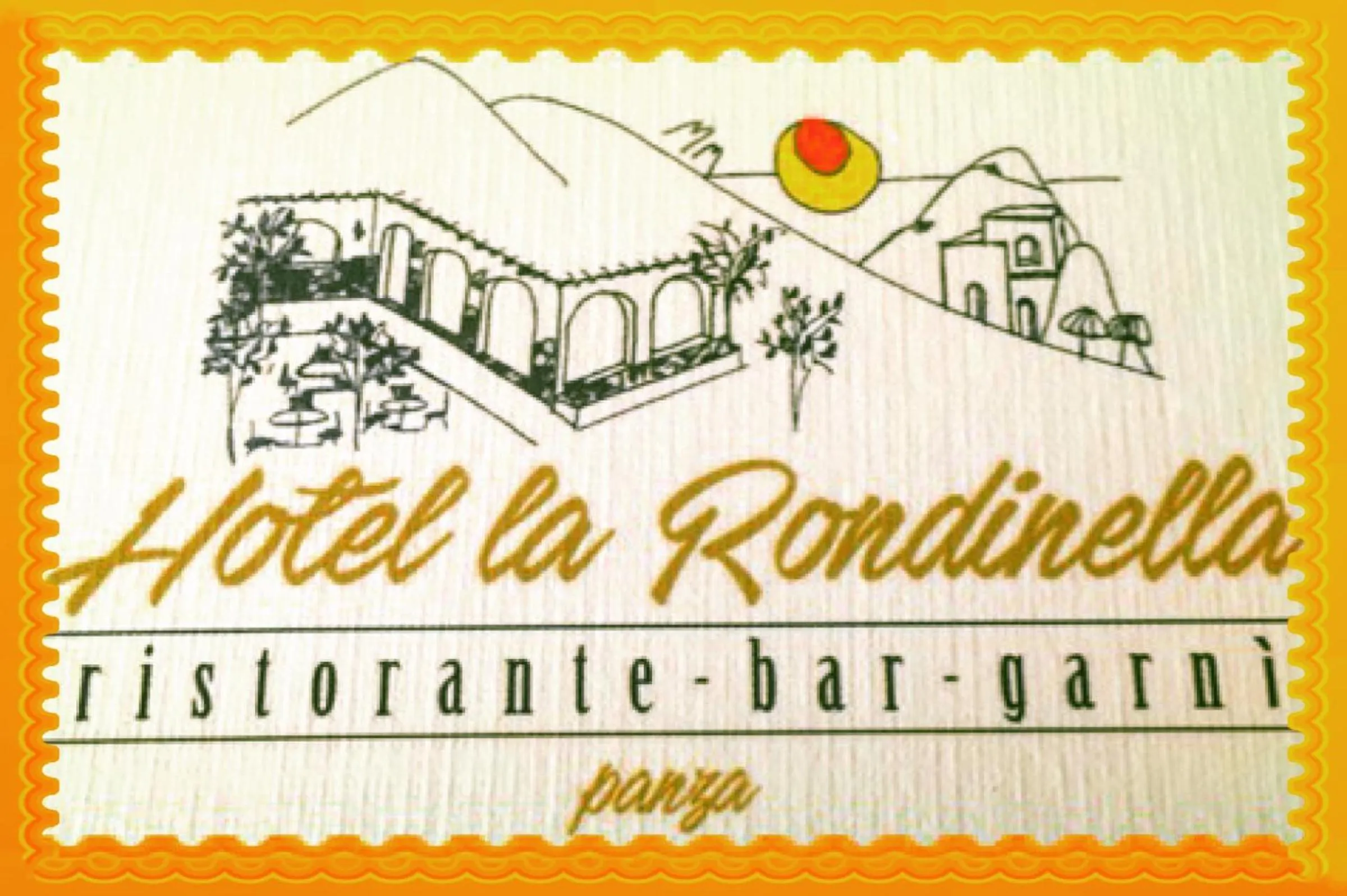 Decorative detail in hotel la rondinella