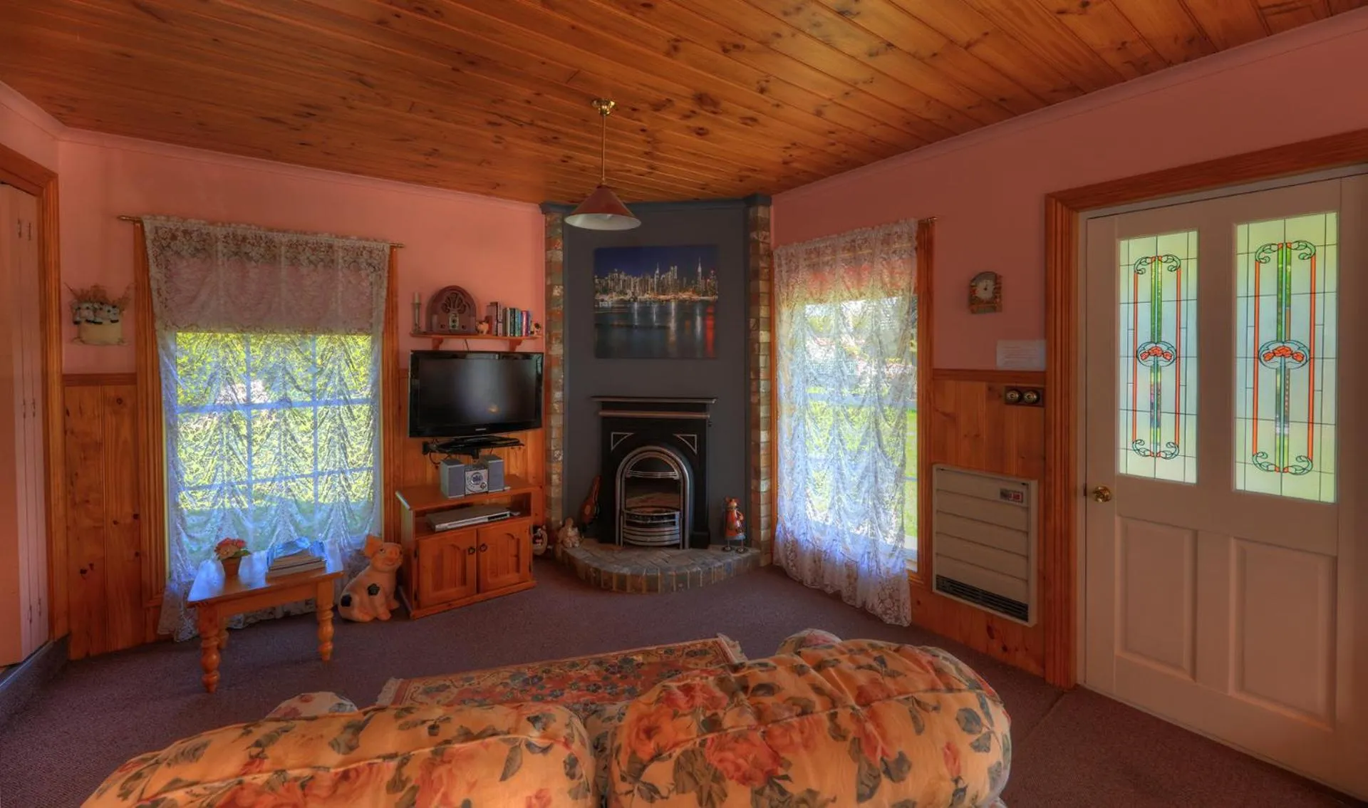 Living room in Rosebank Cottage Collection