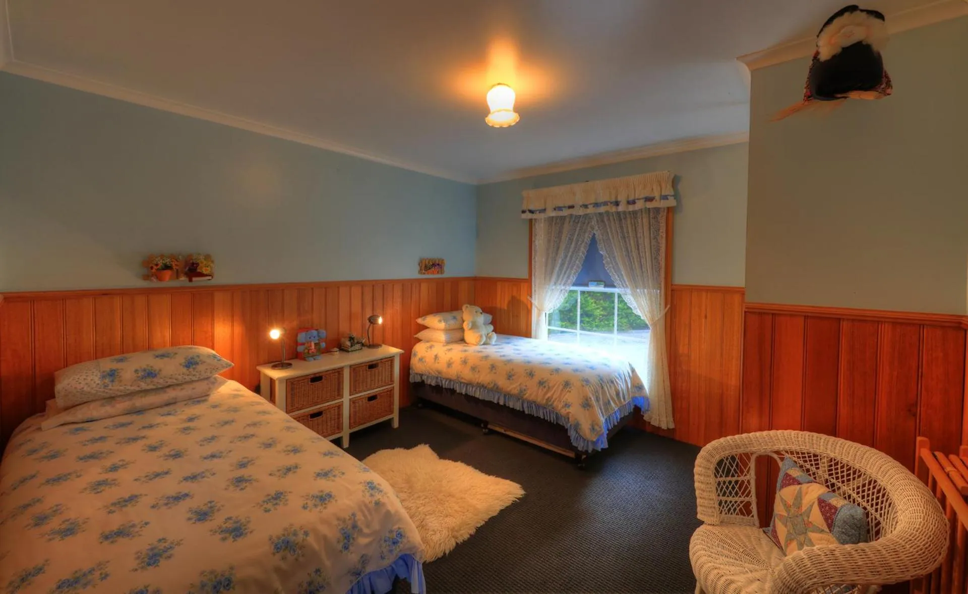 Bedroom, Bed in Rosebank Cottage Collection