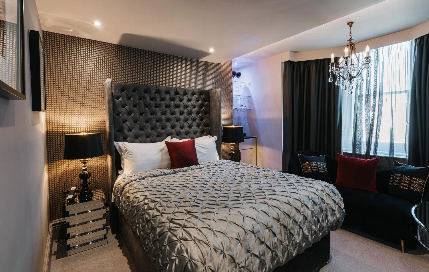 Bed in Square Townhouse