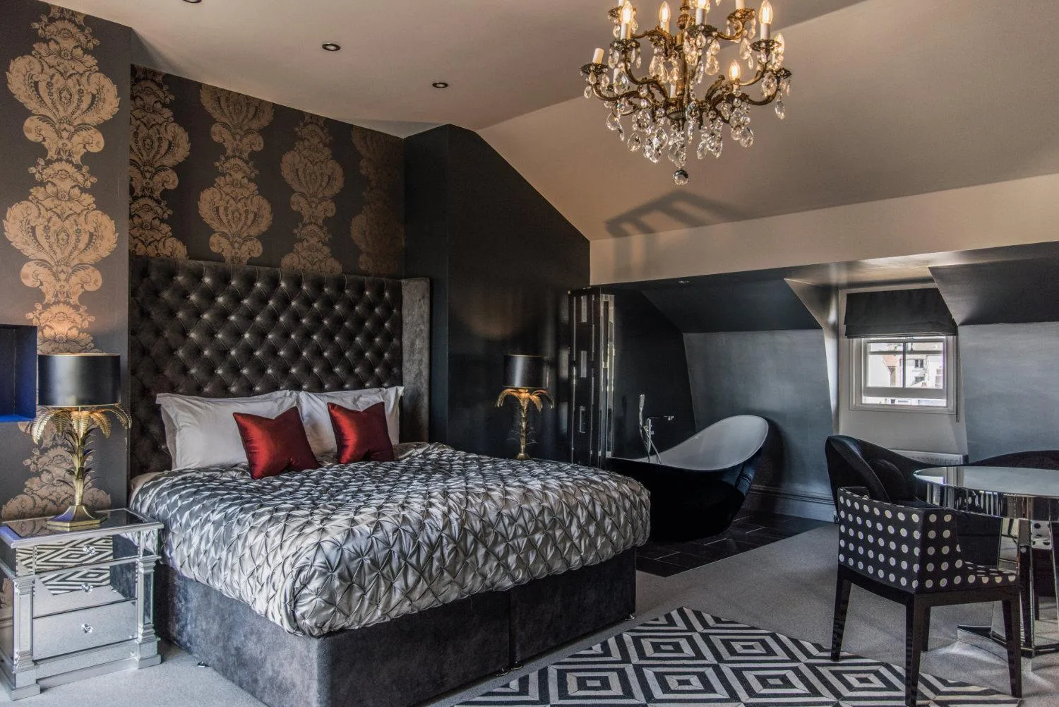 Bed in Square Townhouse