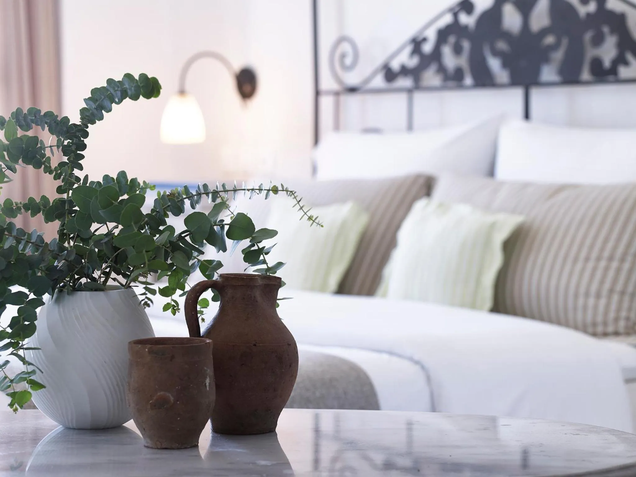 Bed in Creta Maris Resort