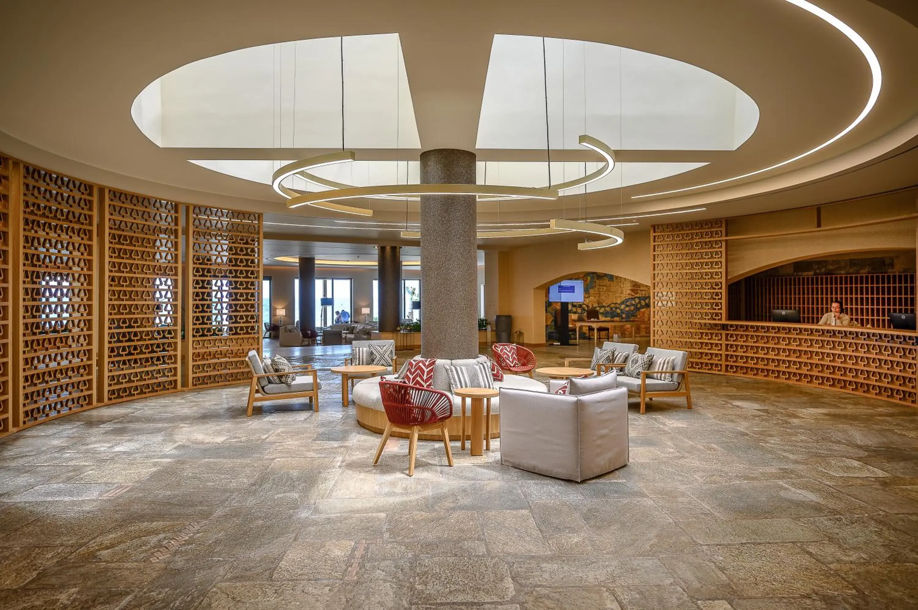 Lobby or reception in Creta Maris Resort Lobby or reception in Creta Maris Resort