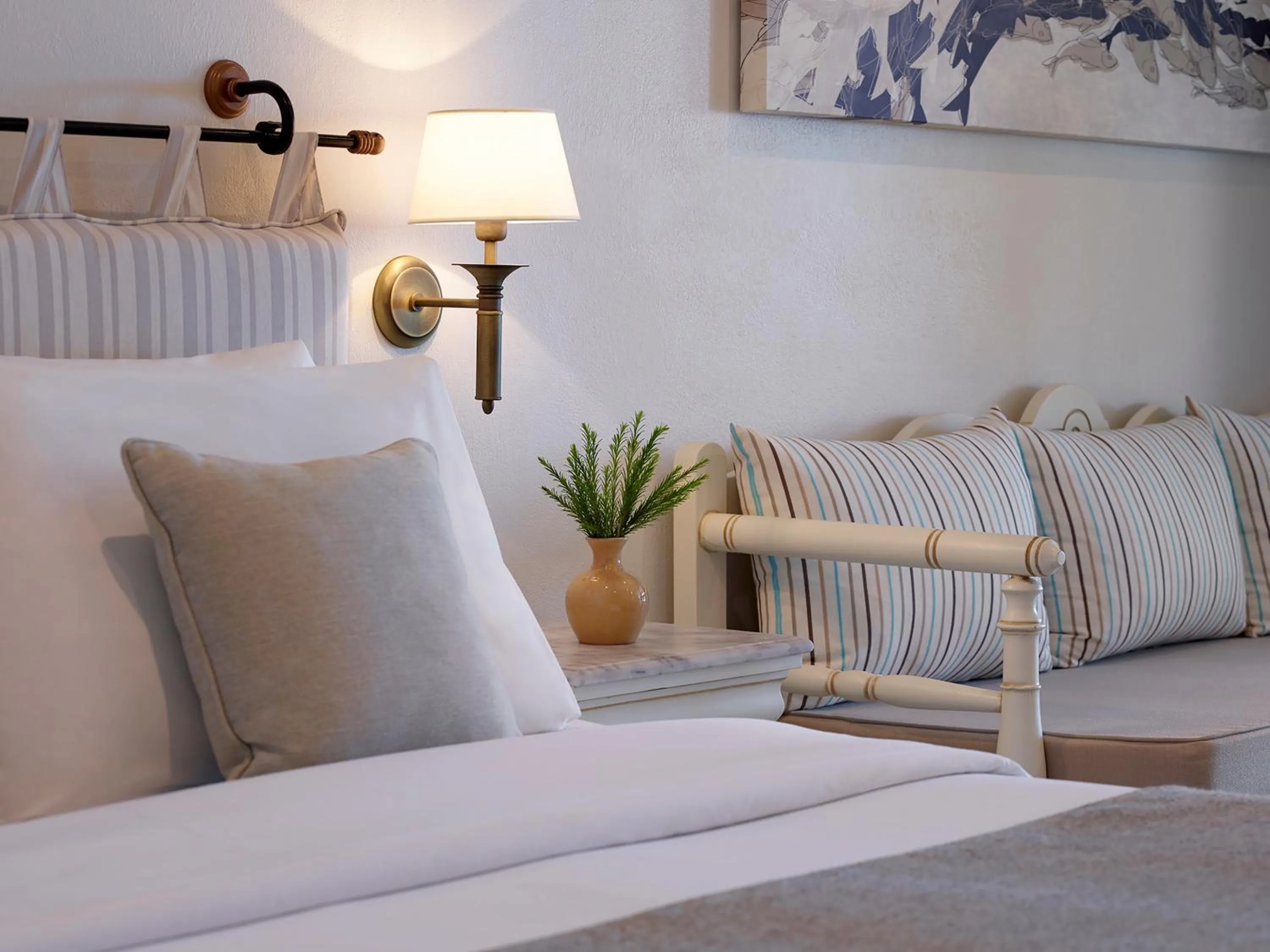 Bed in Creta Maris Resort