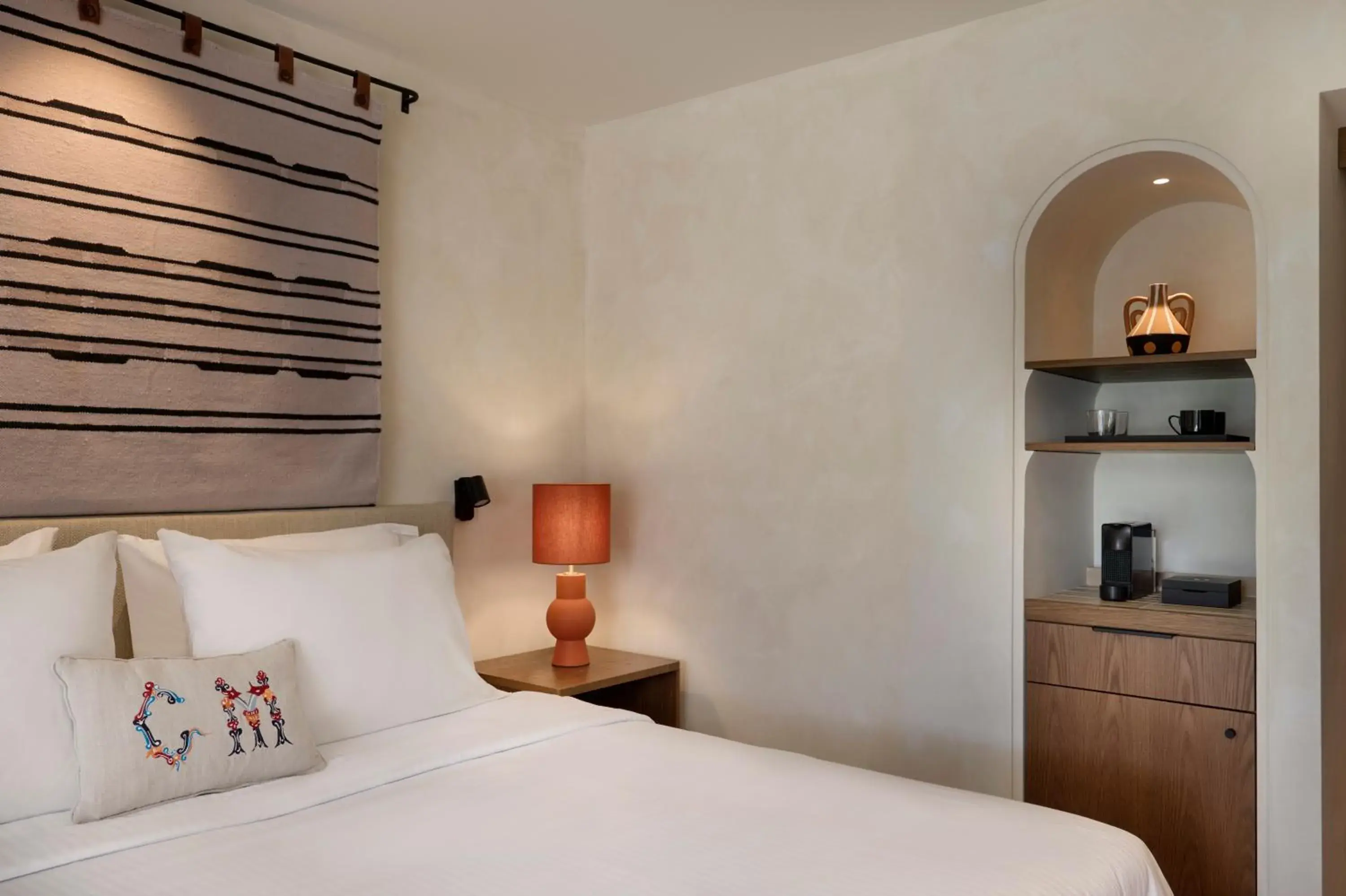 Bed in Creta Maris Resort Bed in Creta Maris Resort