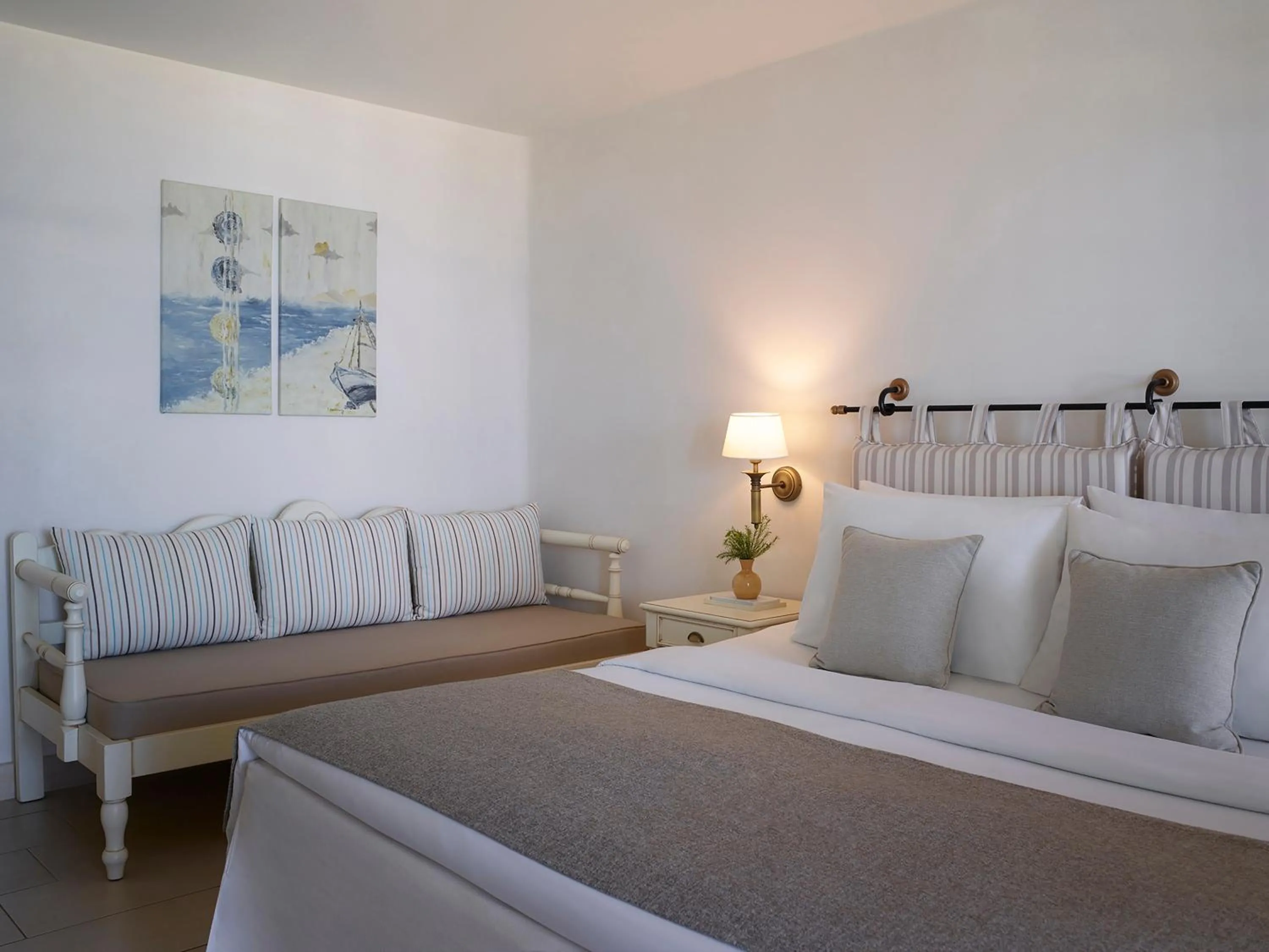 Bed in Creta Maris Resort