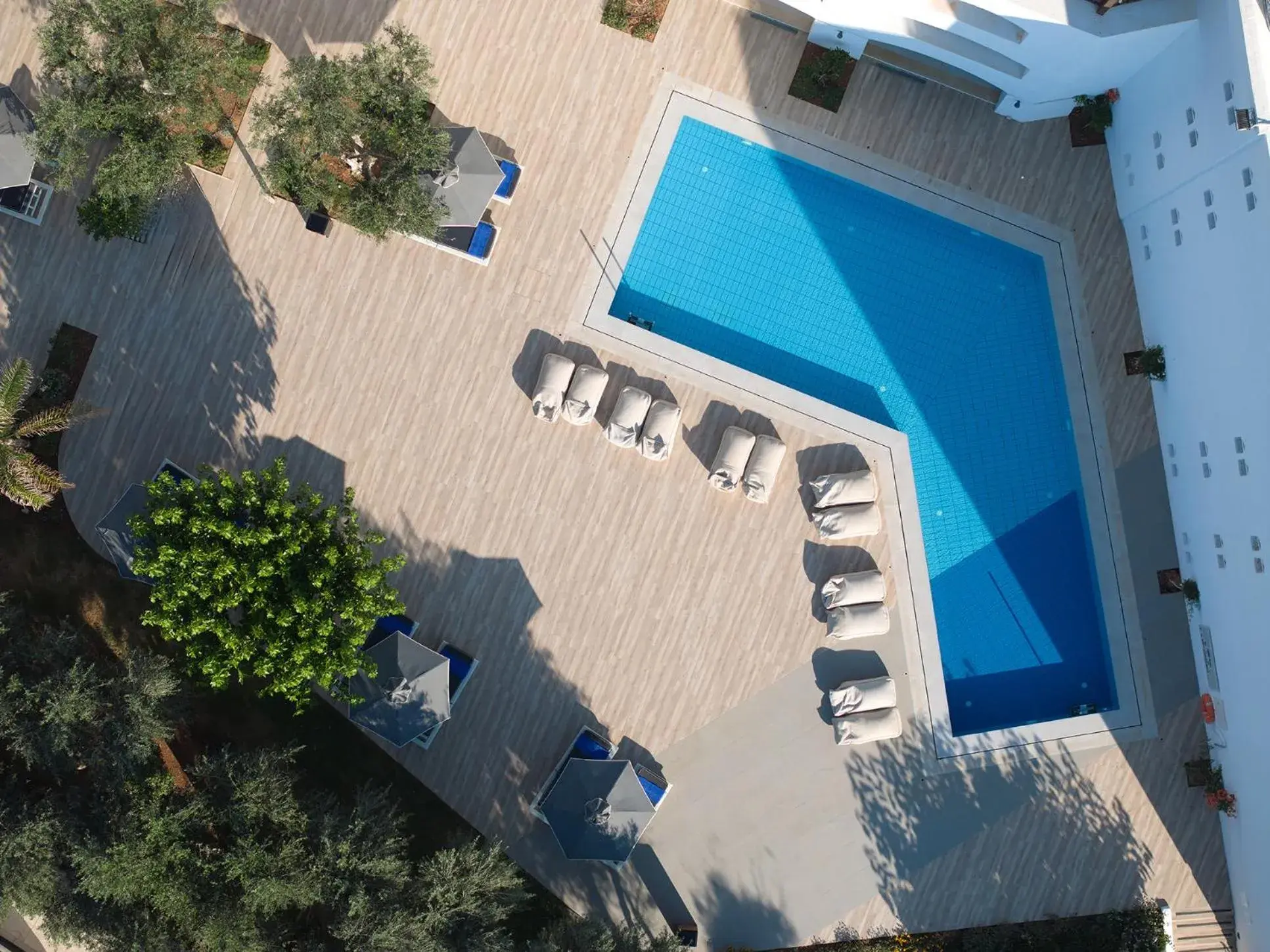 Pool view in Creta Maris Resort Pool view in Creta Maris Resort