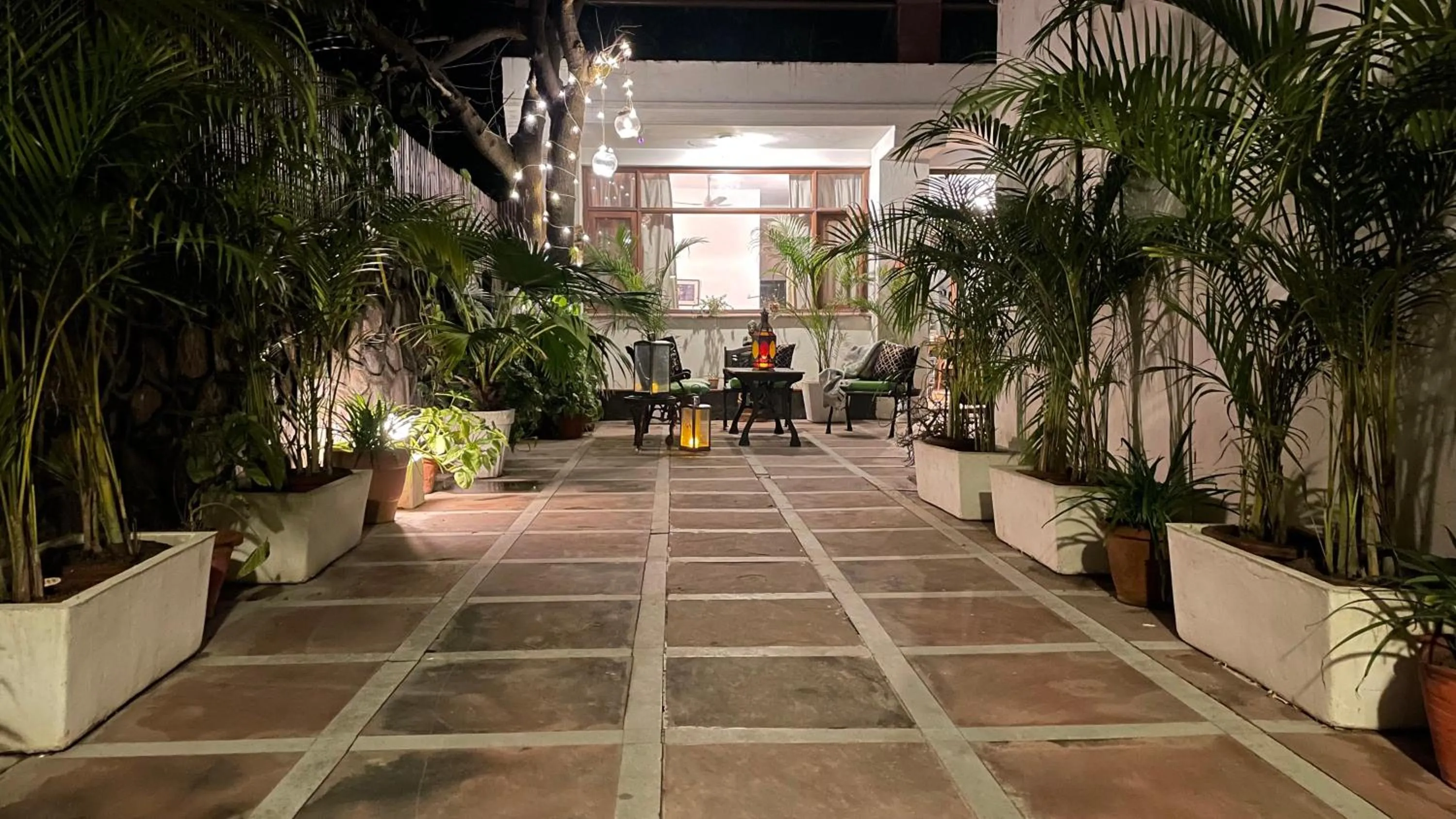 Seating area in The Stay Inn New Delhi