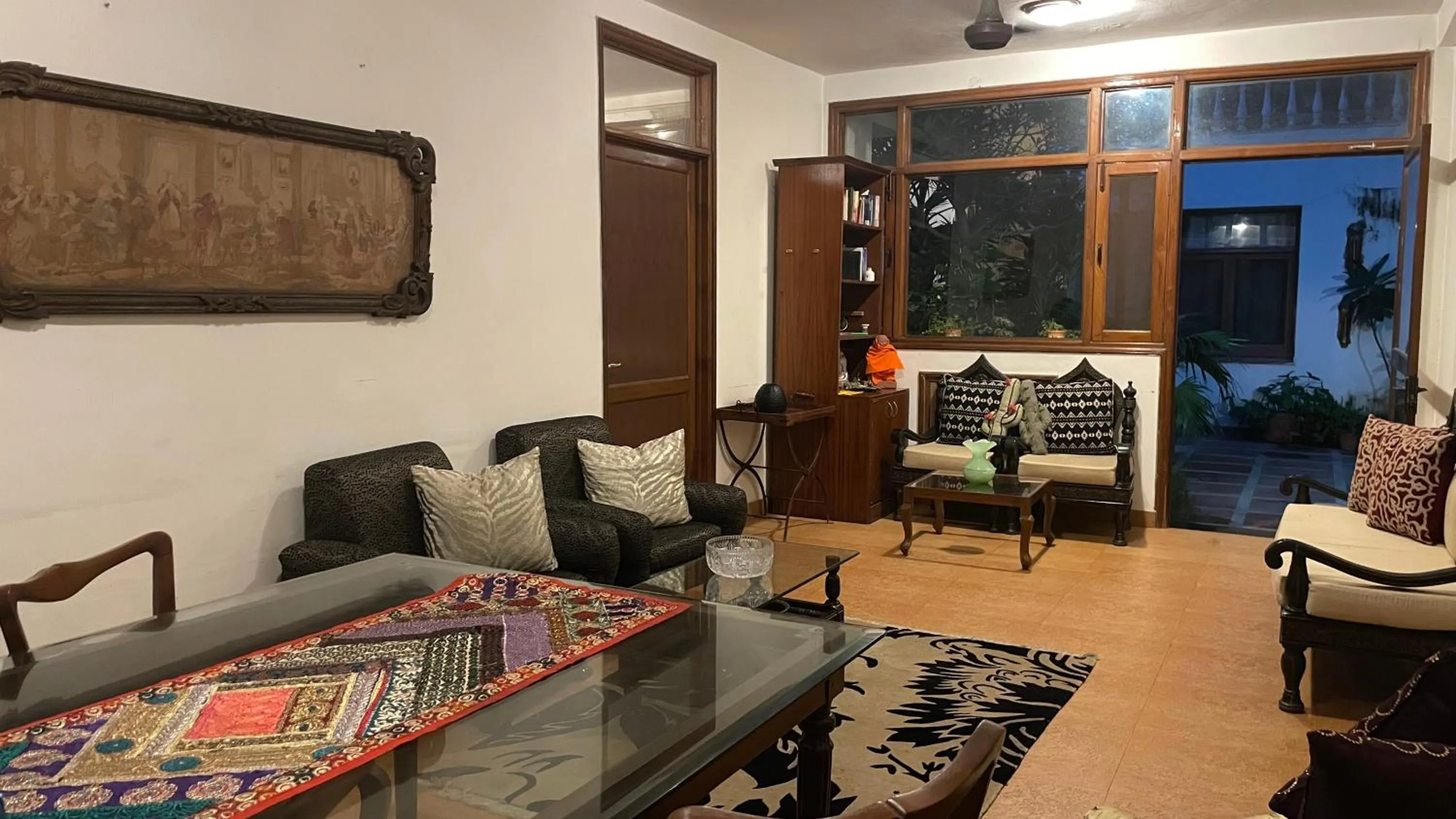 Seating area in The Stay Inn New Delhi