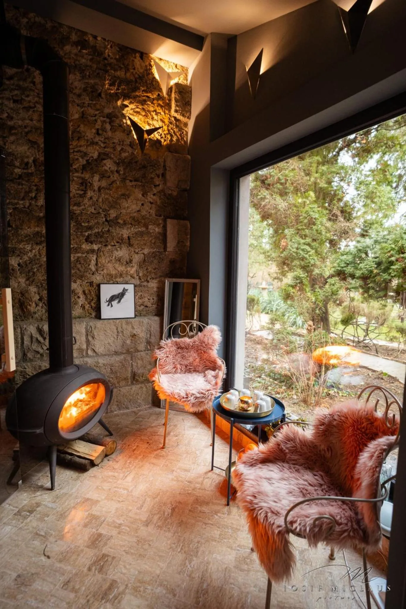 Sauna in Villa Castelul Maria