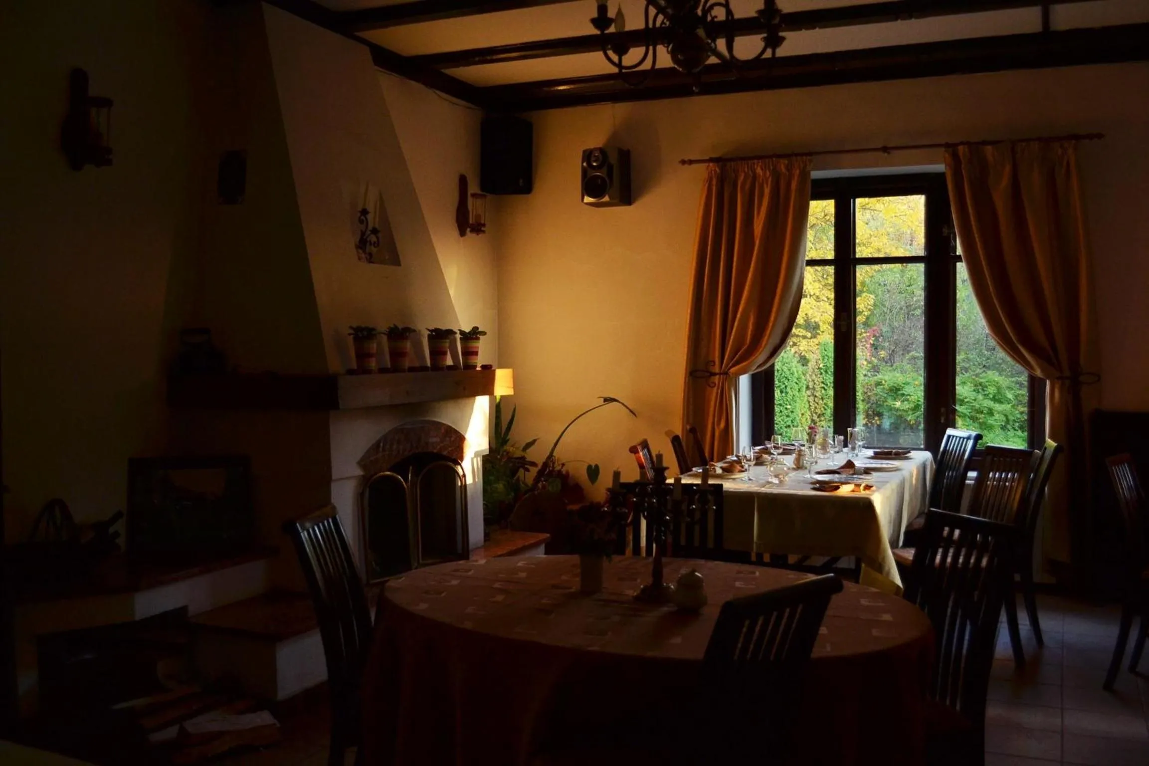 Restaurant/places to eat in Villa Castelul Maria