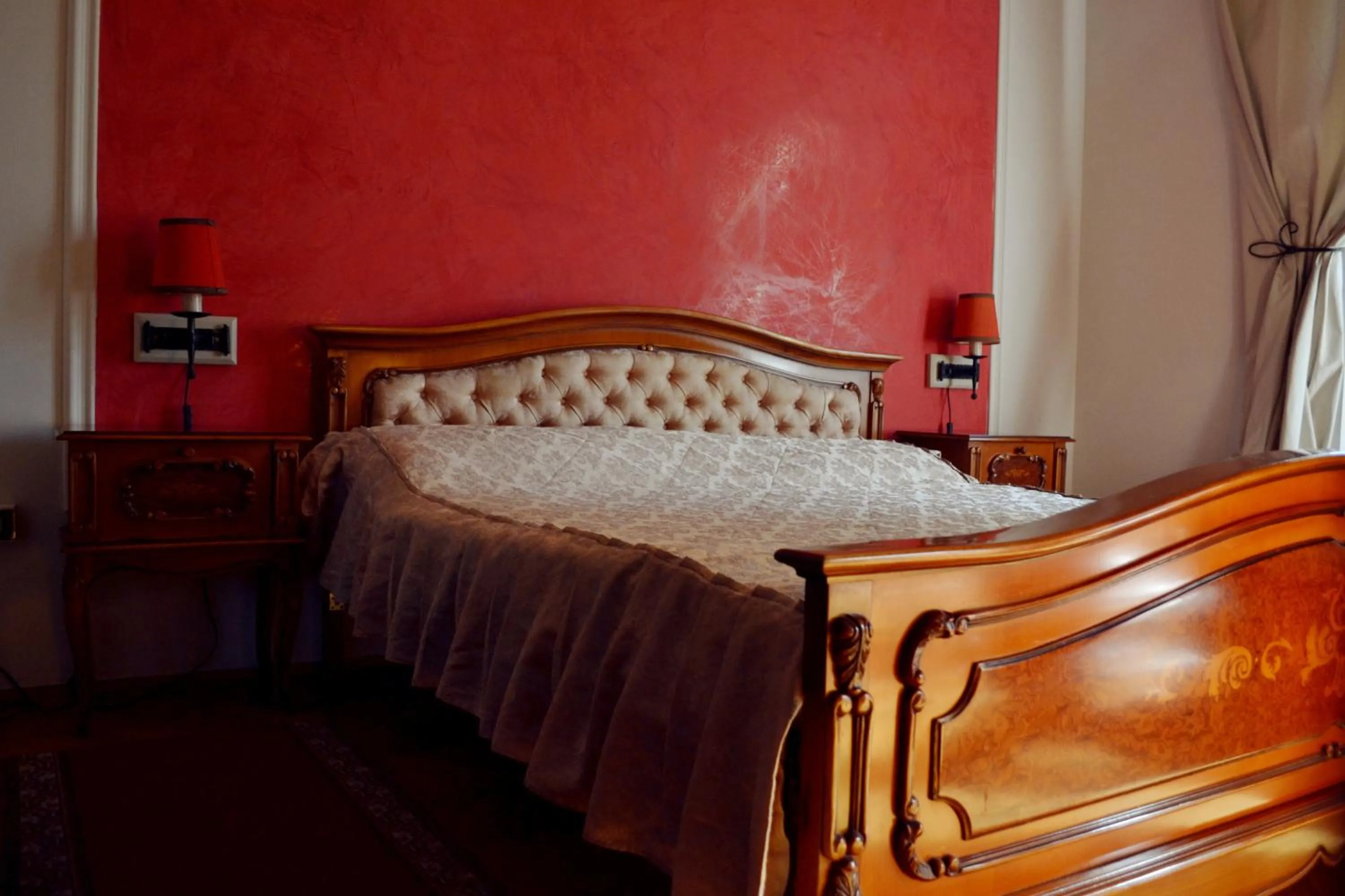 Bed in Villa Castelul Maria