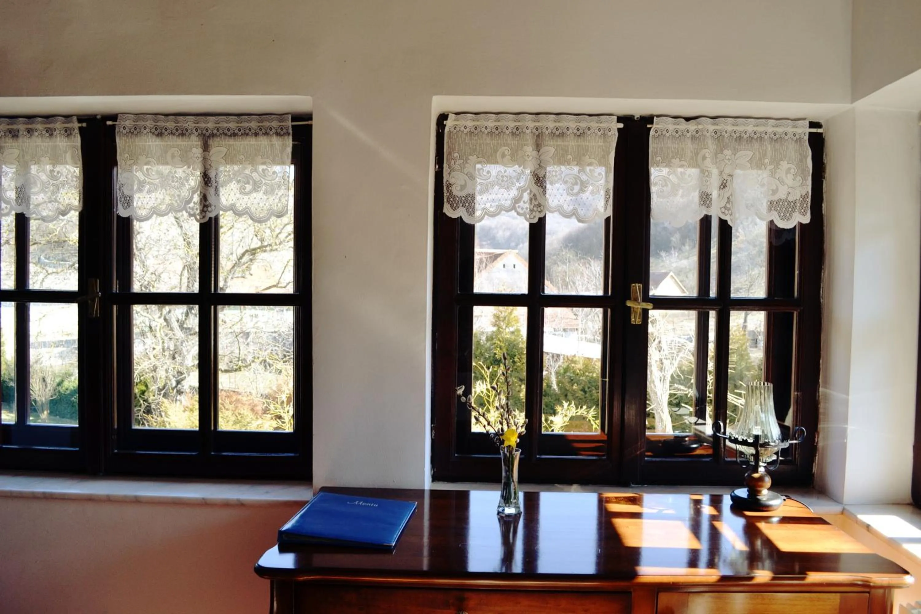 Seating area in Villa Castelul Maria
