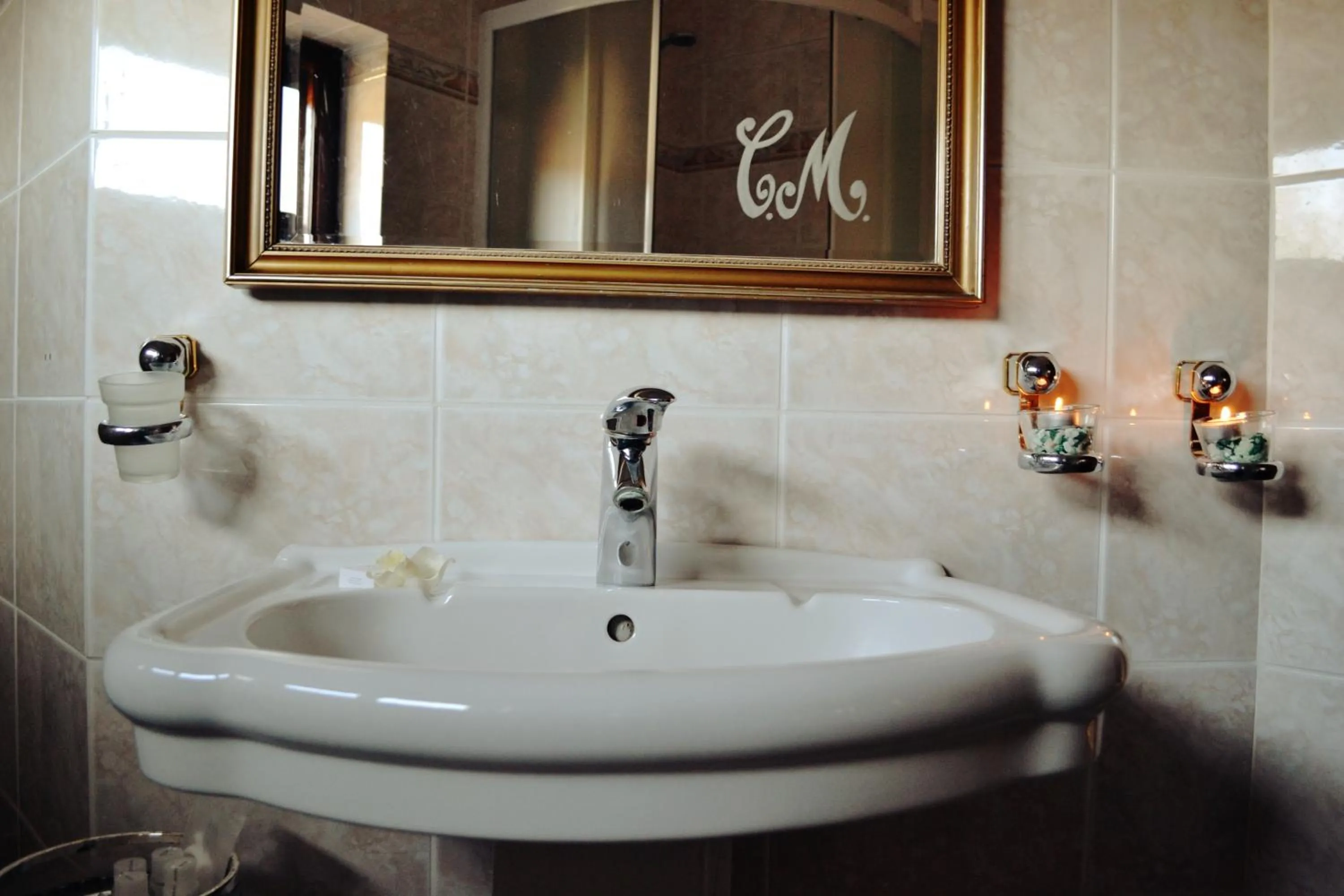 Bathroom in Villa Castelul Maria