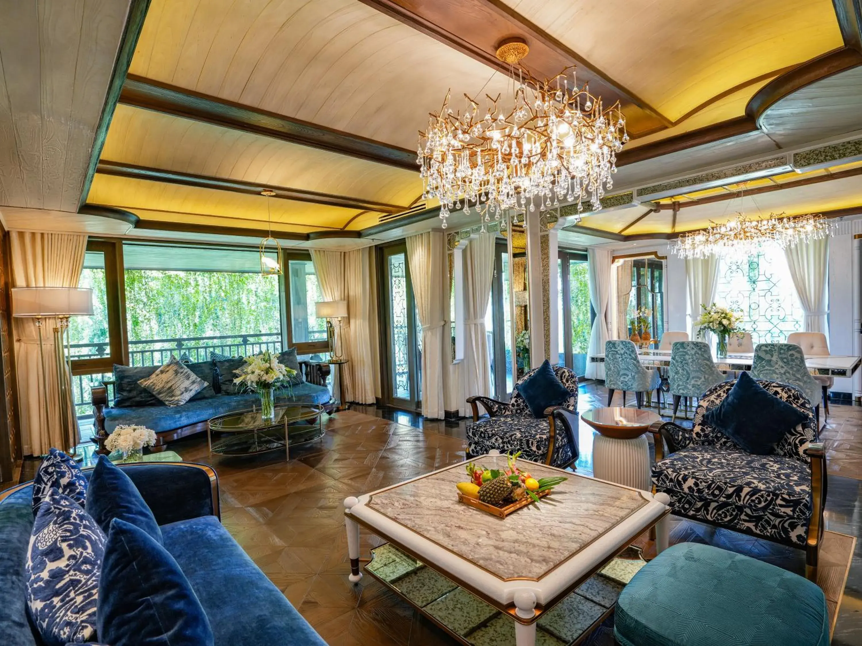 Living room in An Lam Retreats Saigon River Living room in An Lam Retreats Saigon River