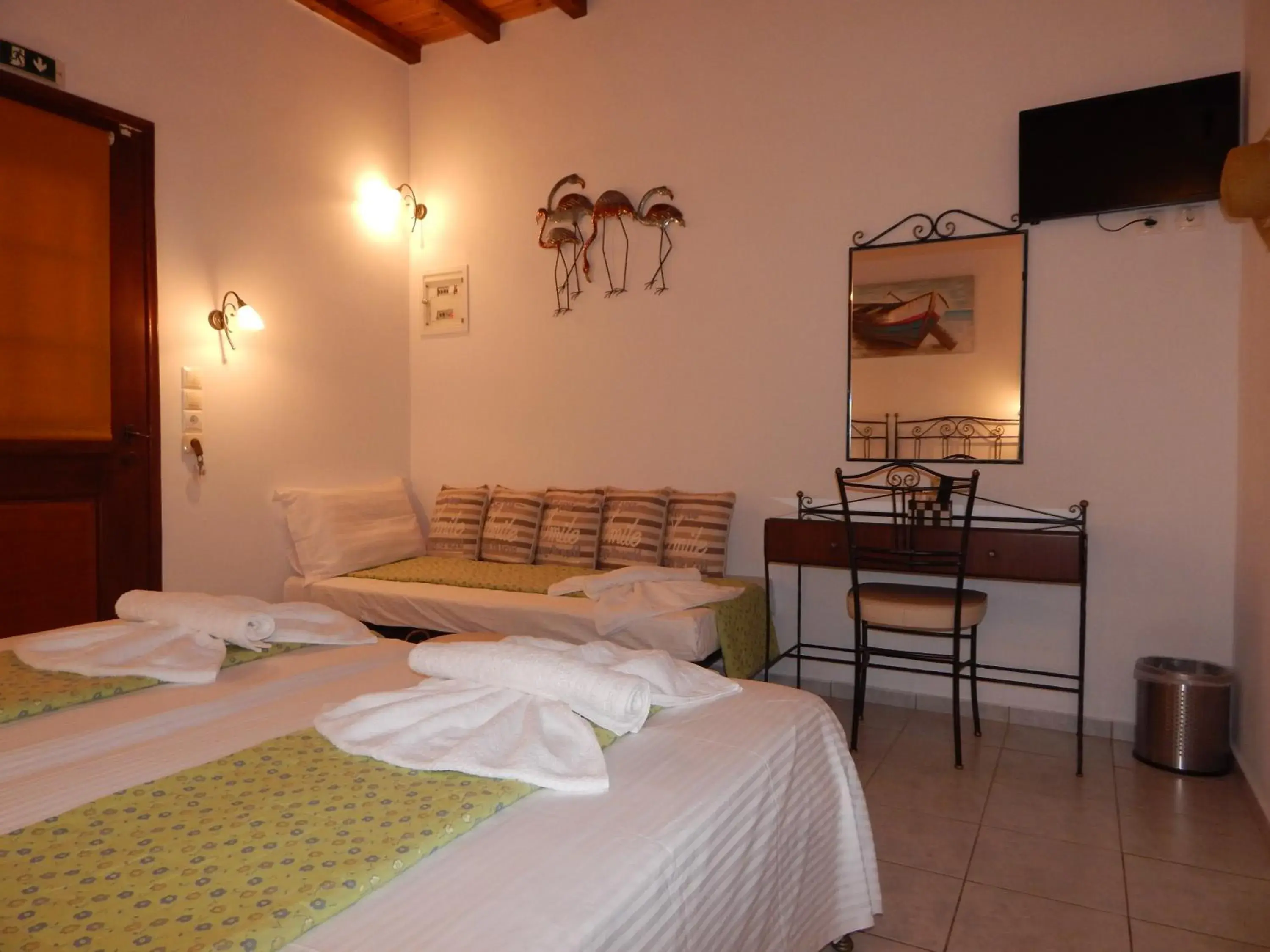 Bedroom, Bed in Tinos Suites & Apartments Bedroom, Bed in Tinos Suites & Apartments