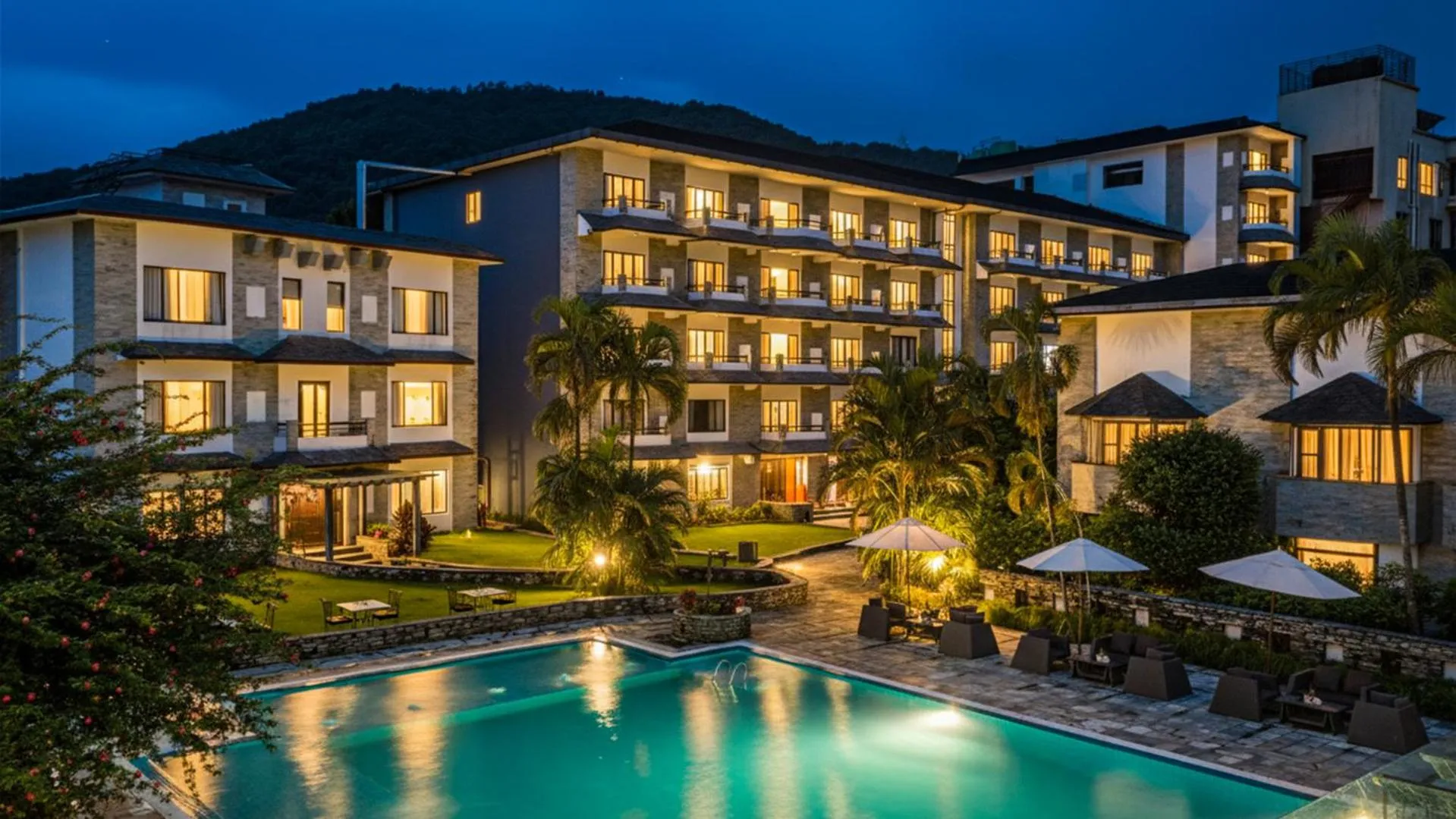 Property building in Hotel Barahi Pokhara