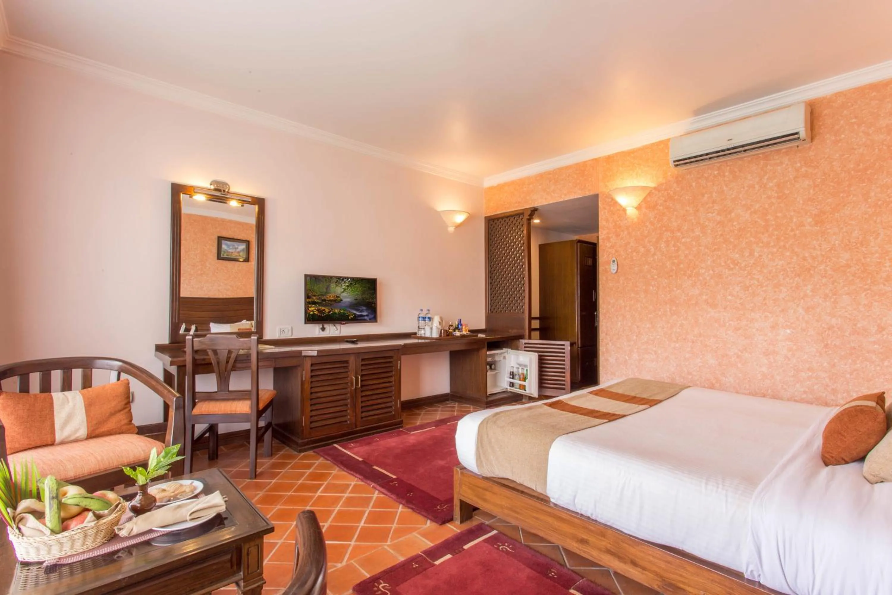 Photo of the whole room, Bed in Hotel Barahi Pokhara