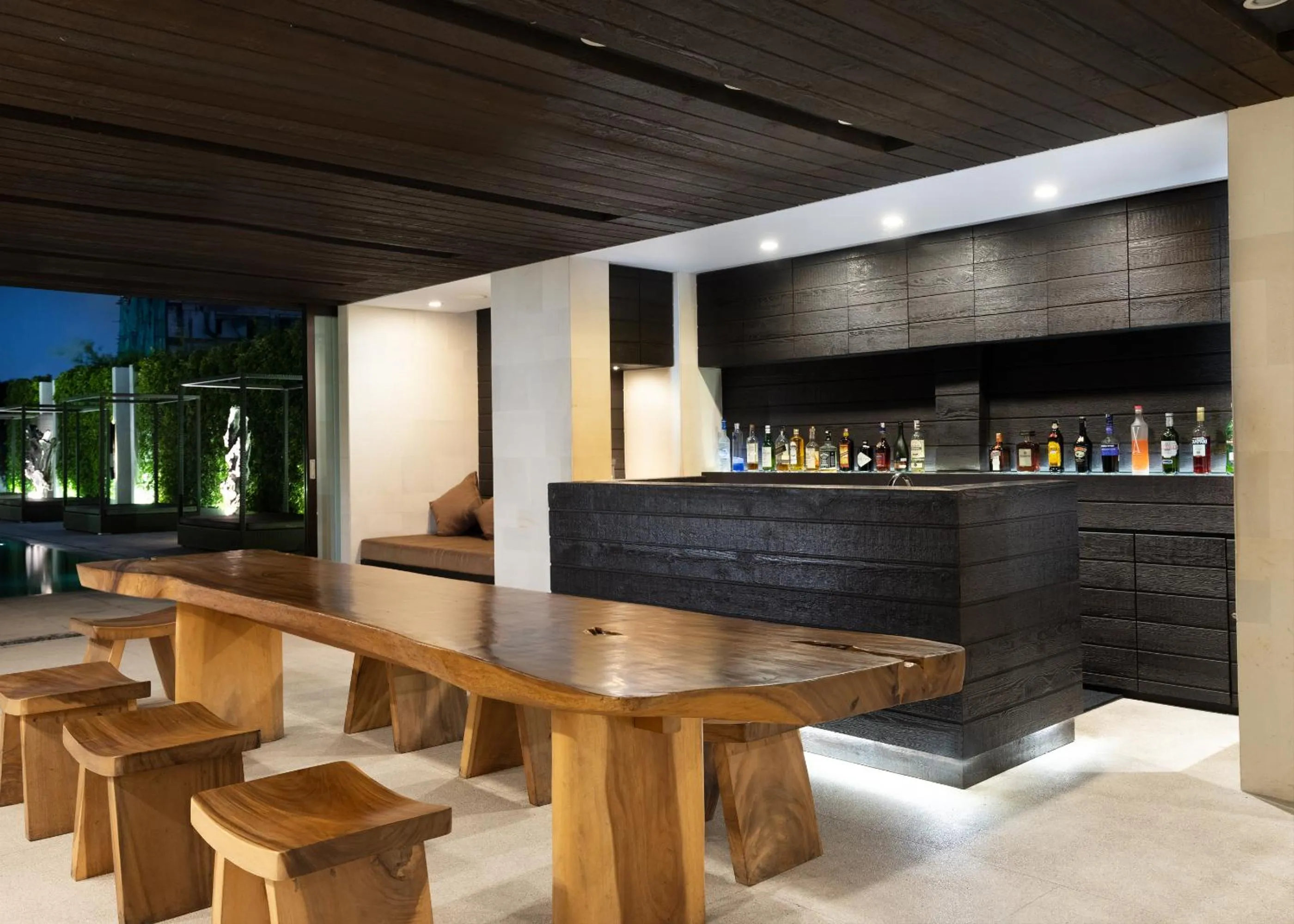 Communal lounge/ TV room in eqUILIBRIA Seminyak